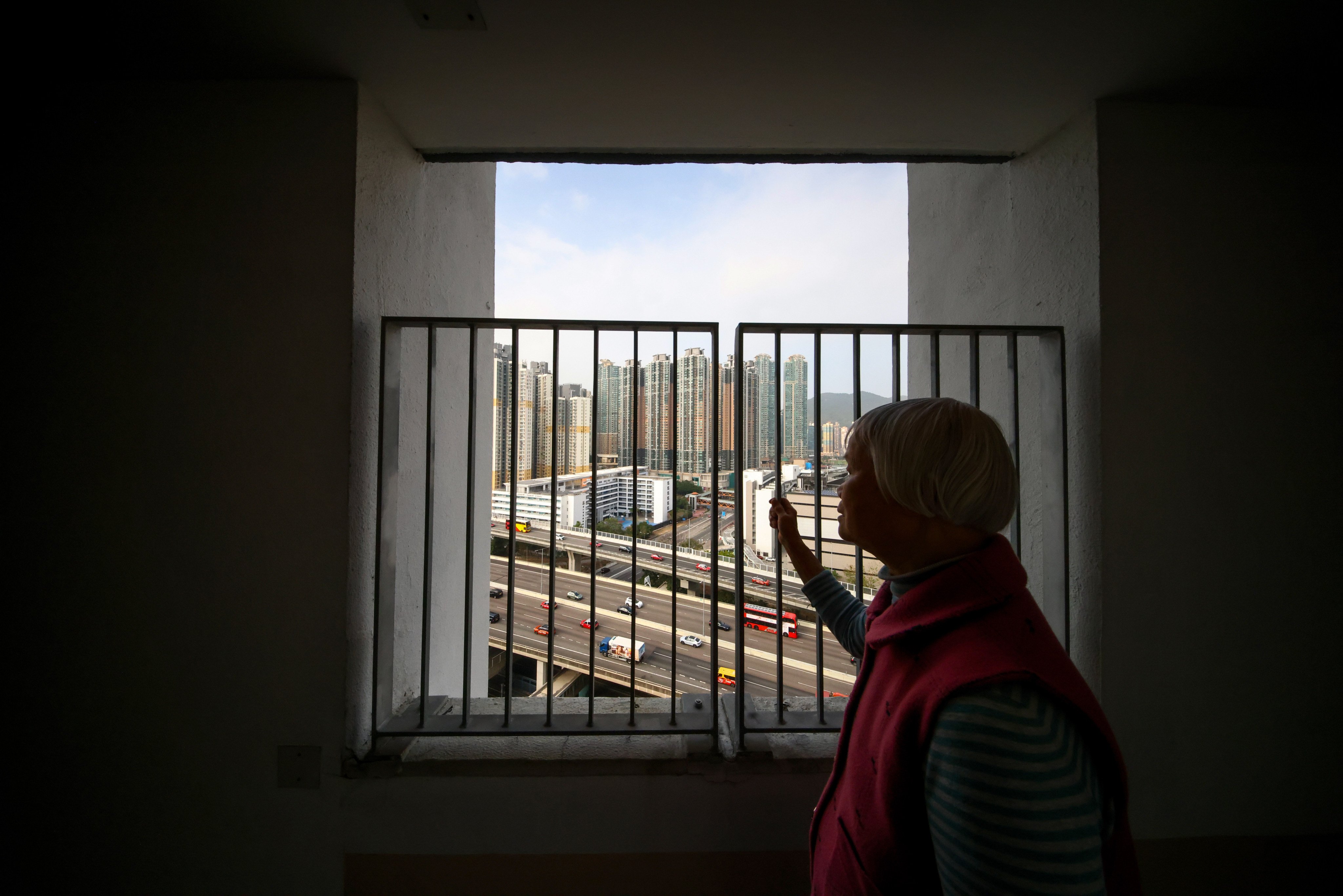 Widow Law Wai-ho, 81, says she rarely leaves home except to buy groceries or attend medical appointments. Photo: Dickson Lee