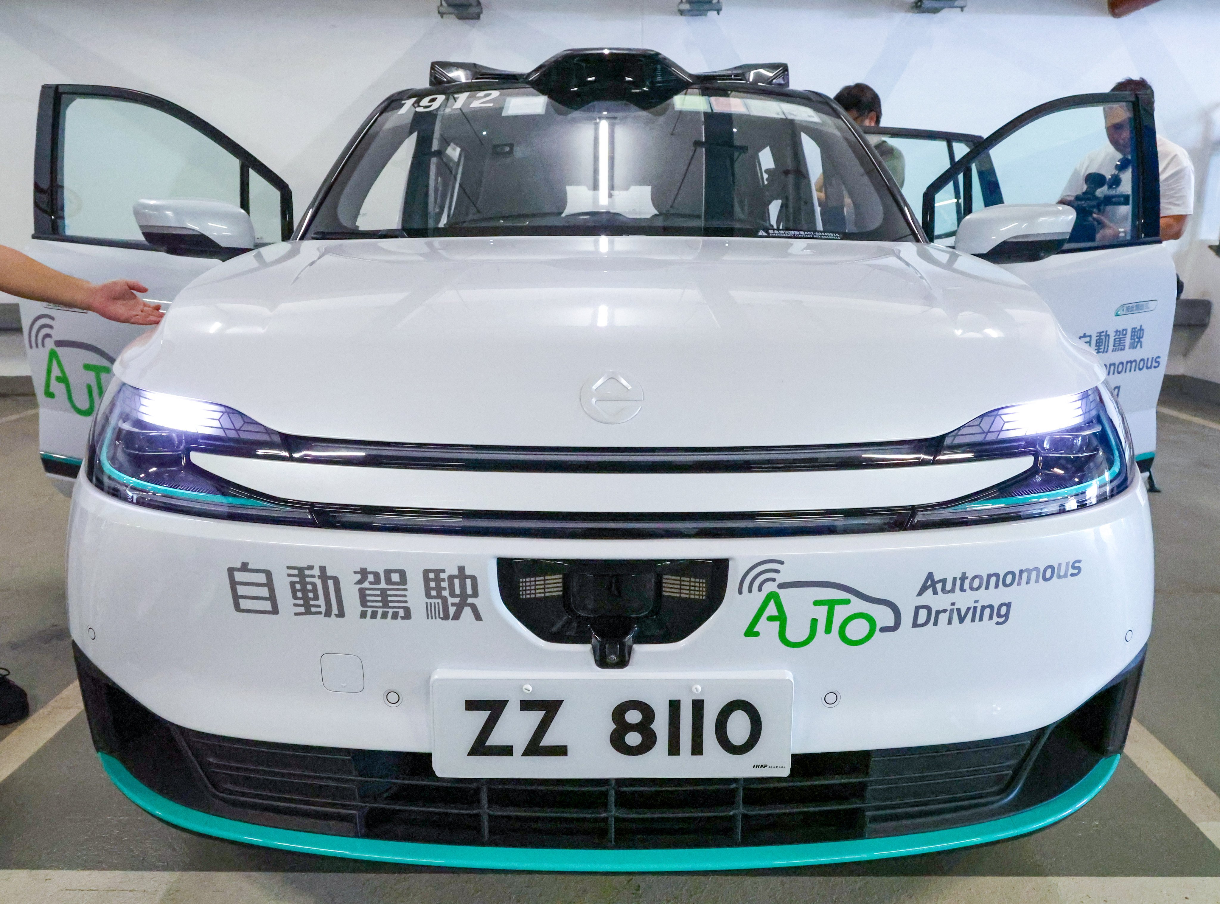 Baidu is testing its sixth-generation robotaxi in Hong Kong. Photo: Dickson Lee