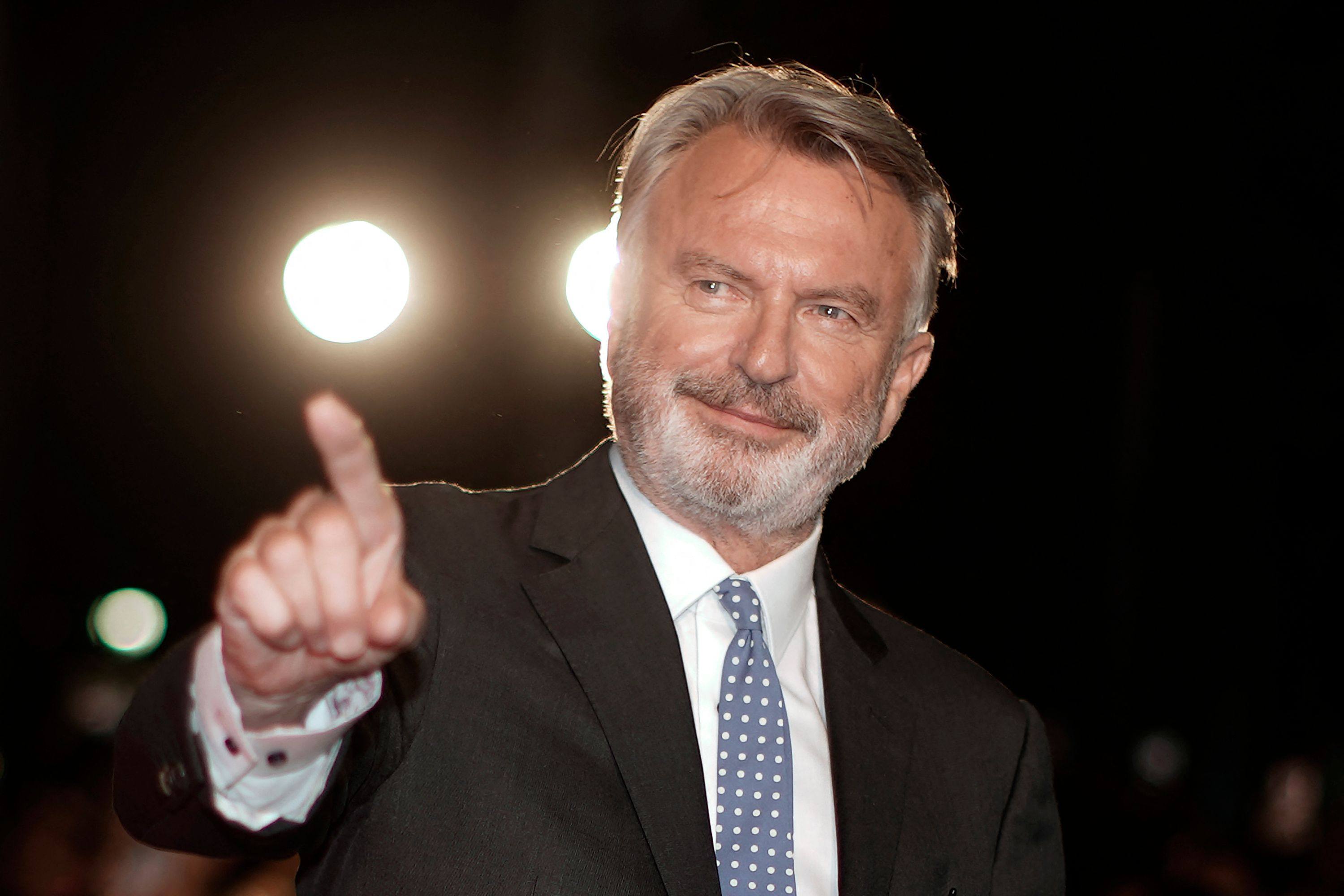 Actor Sam Neill had landed starring roles across many genres during his career. Photo: AFP