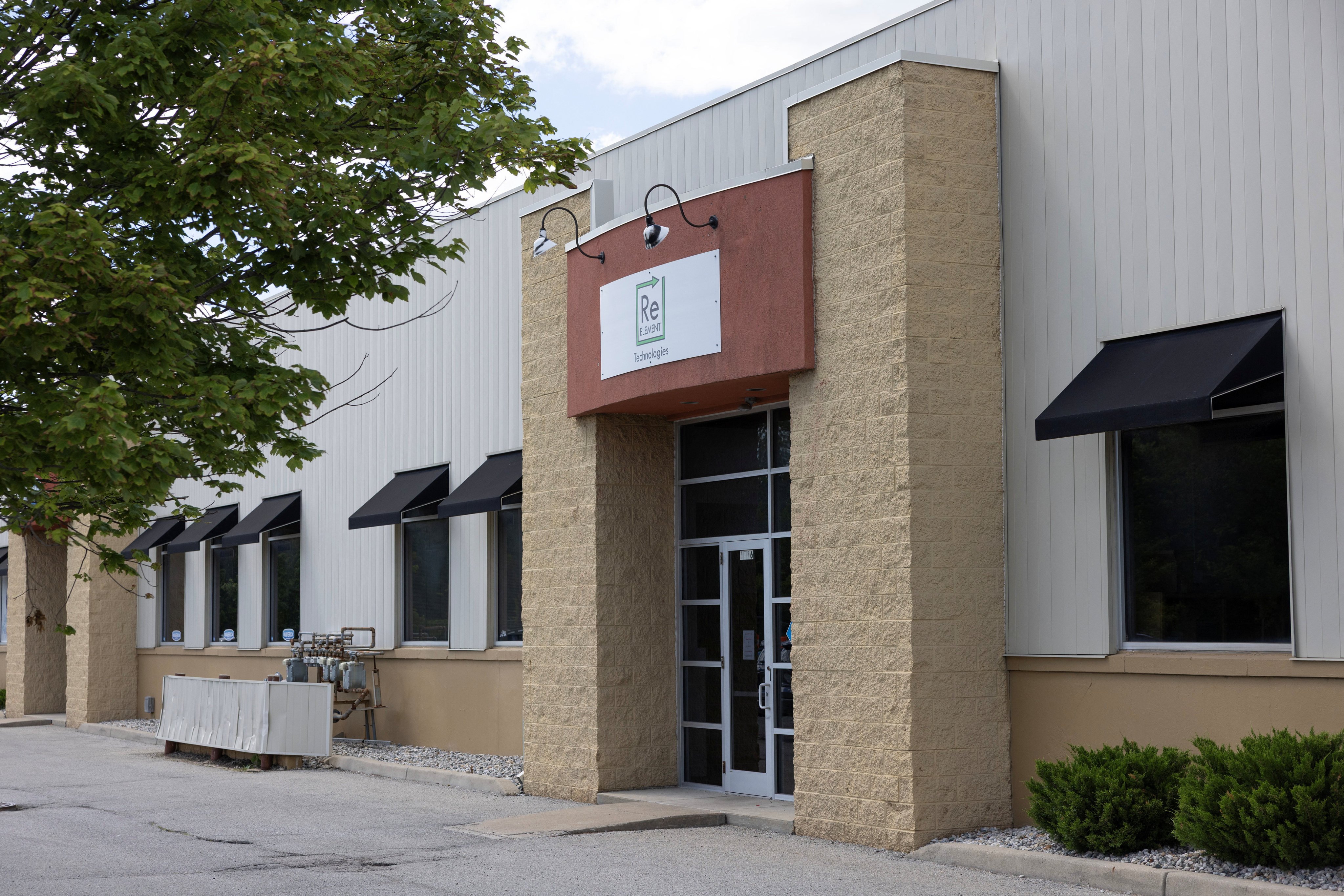 The ReElement Technologies offices in Noblesville, Indiana, US. Photo: Reuters