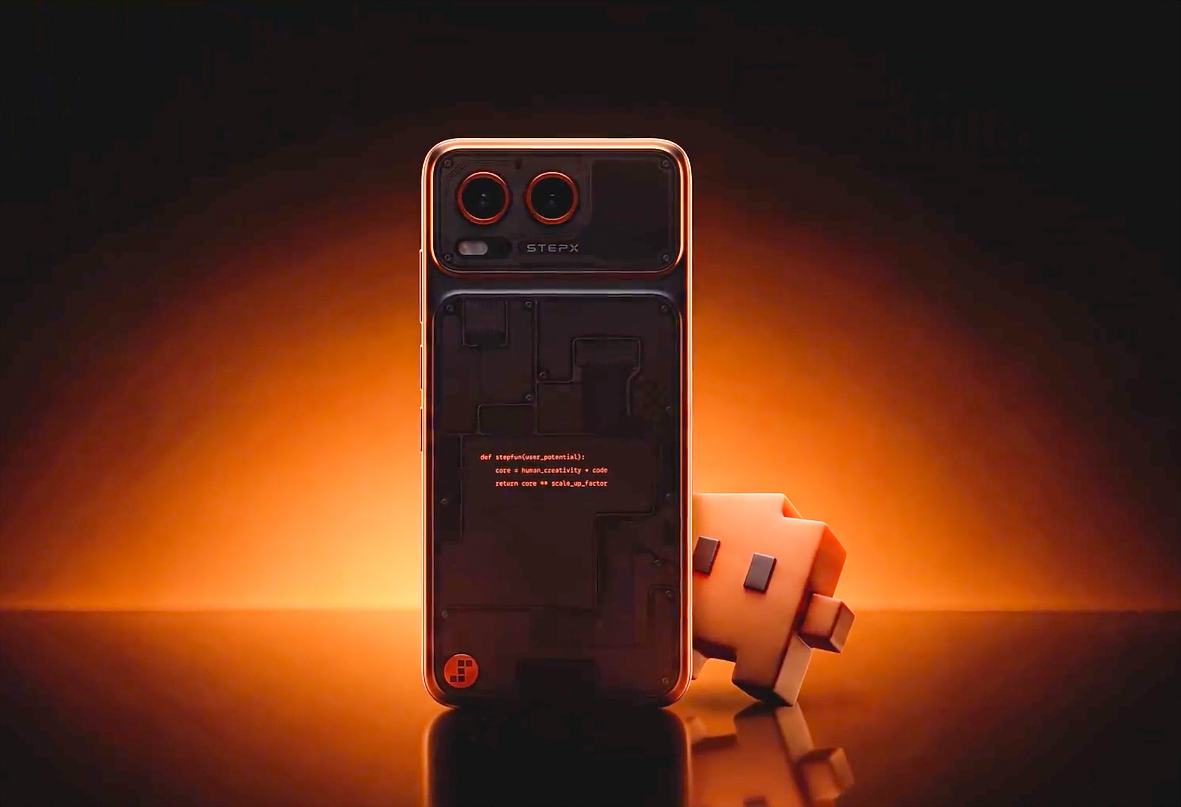 Tencent Holdings-backed StepFun introduced the StepX Neo in Shanghai on Monday, which it claims to be the world's first agentic smartphone. Photo: Weibo
