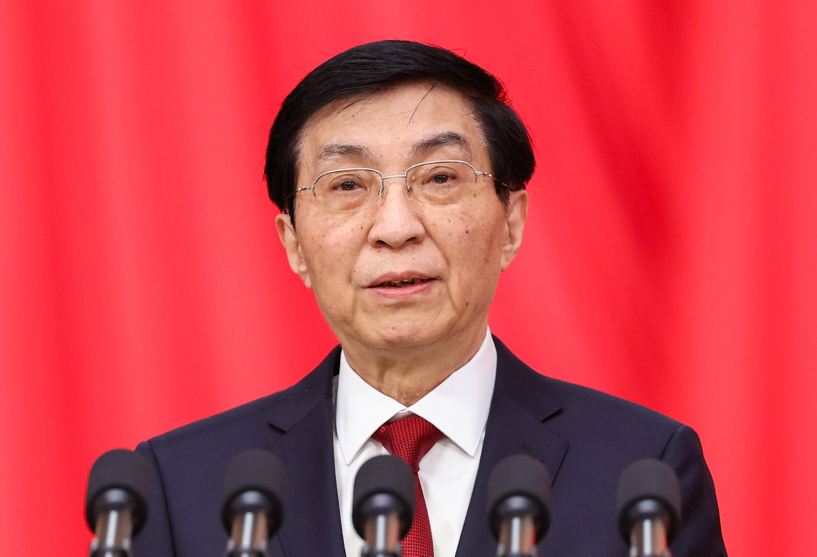 Wang Huning is the fourth-ranked member of the Politburo Standing Committee, the Communist Party's leading decision-making body. Photo: Xinhua