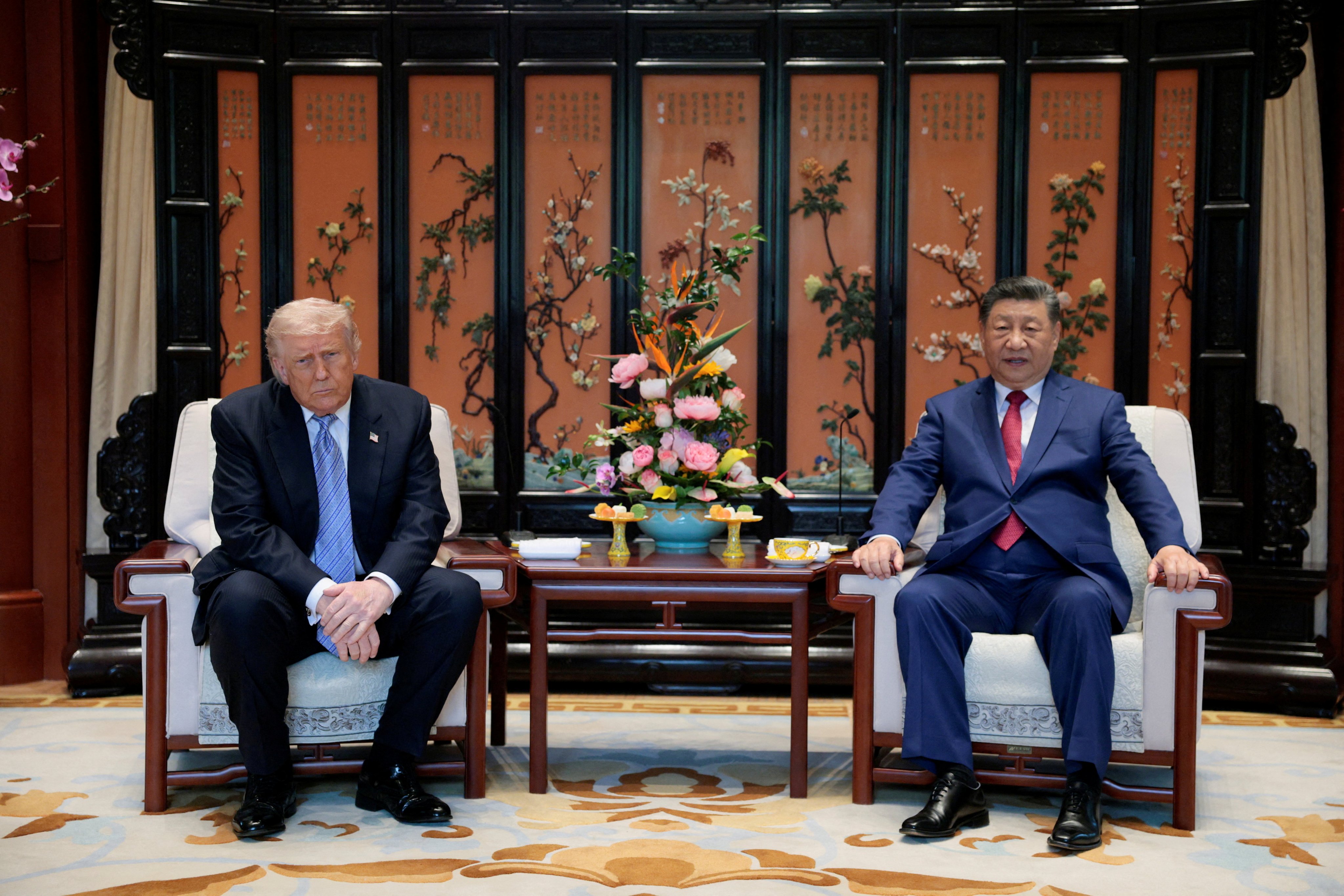 Chinese President Xi Jinping (right) and US President Donald Trump agreed in May to establish the boards of trade and investment to facilitate tariff-free trade in selected non-sensitive sectors. Photo: Reuters