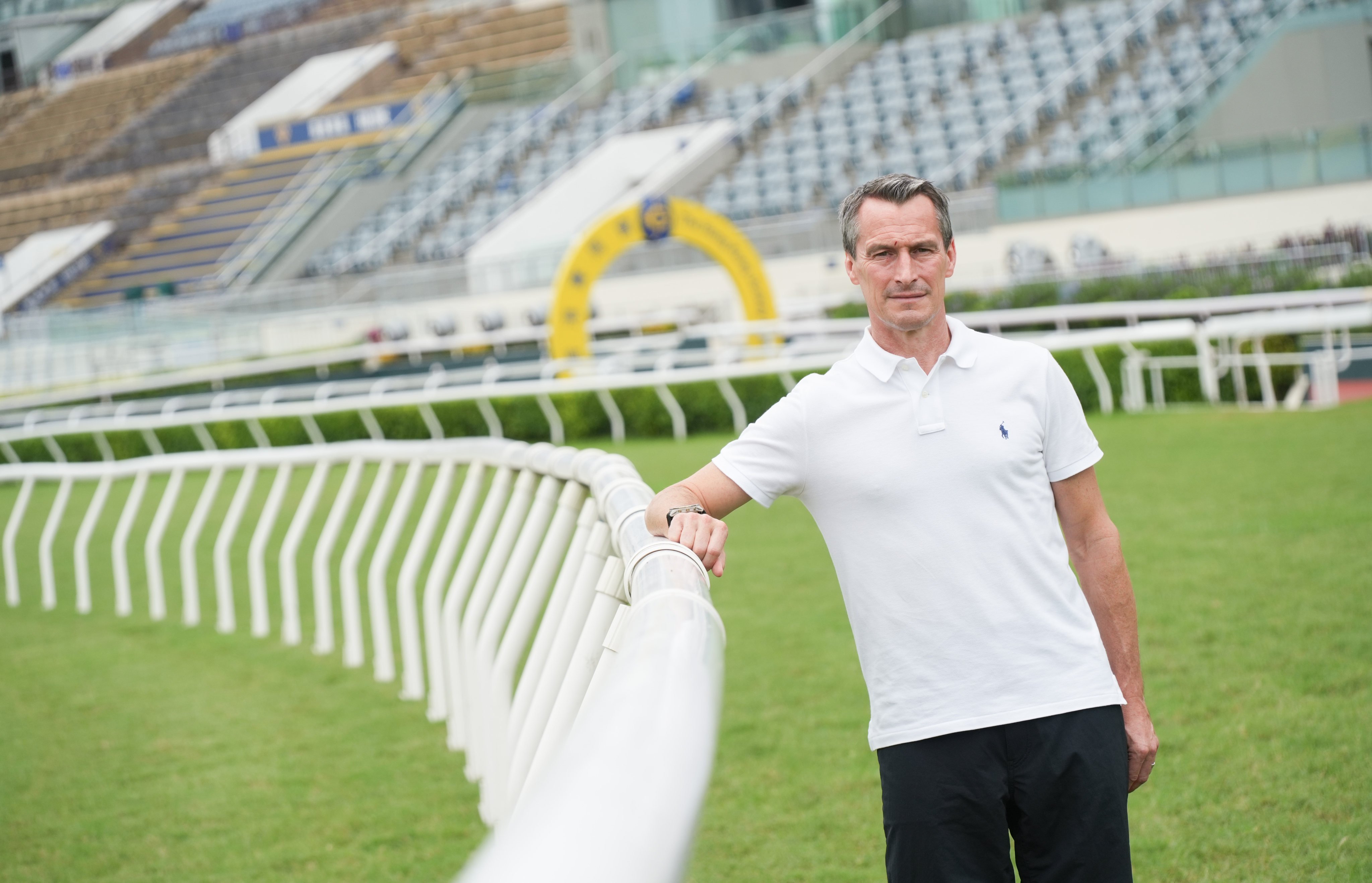 Stephen Higgins joined the Hong Kong Jockey Club in 2017 as the head of race-day operations, tracks and racing facilities. Photo: Sun Yeung