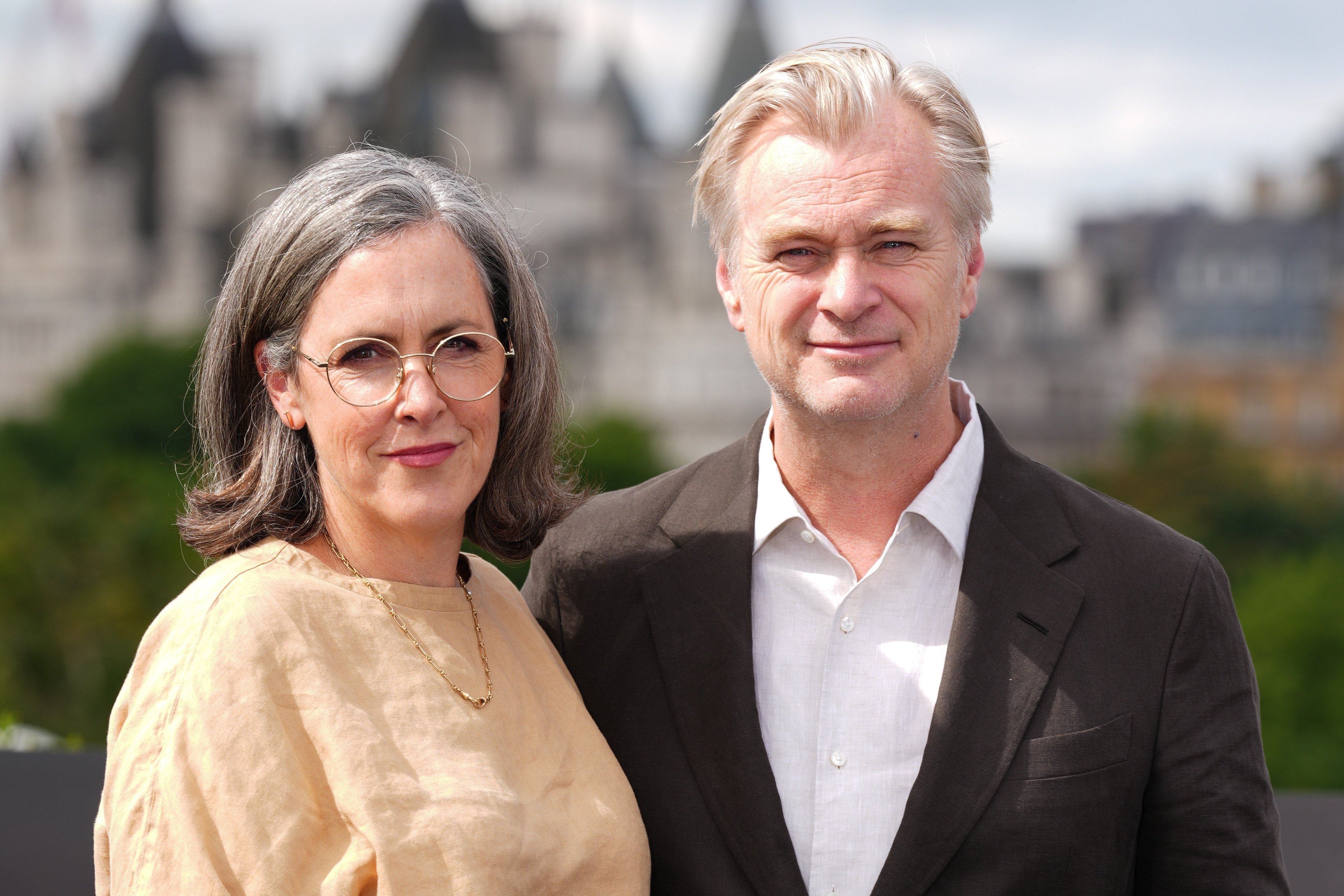 Christopher Nolan and his wife, Emma Thomas, have been working together on film projects for almost three decades. Photo: AP