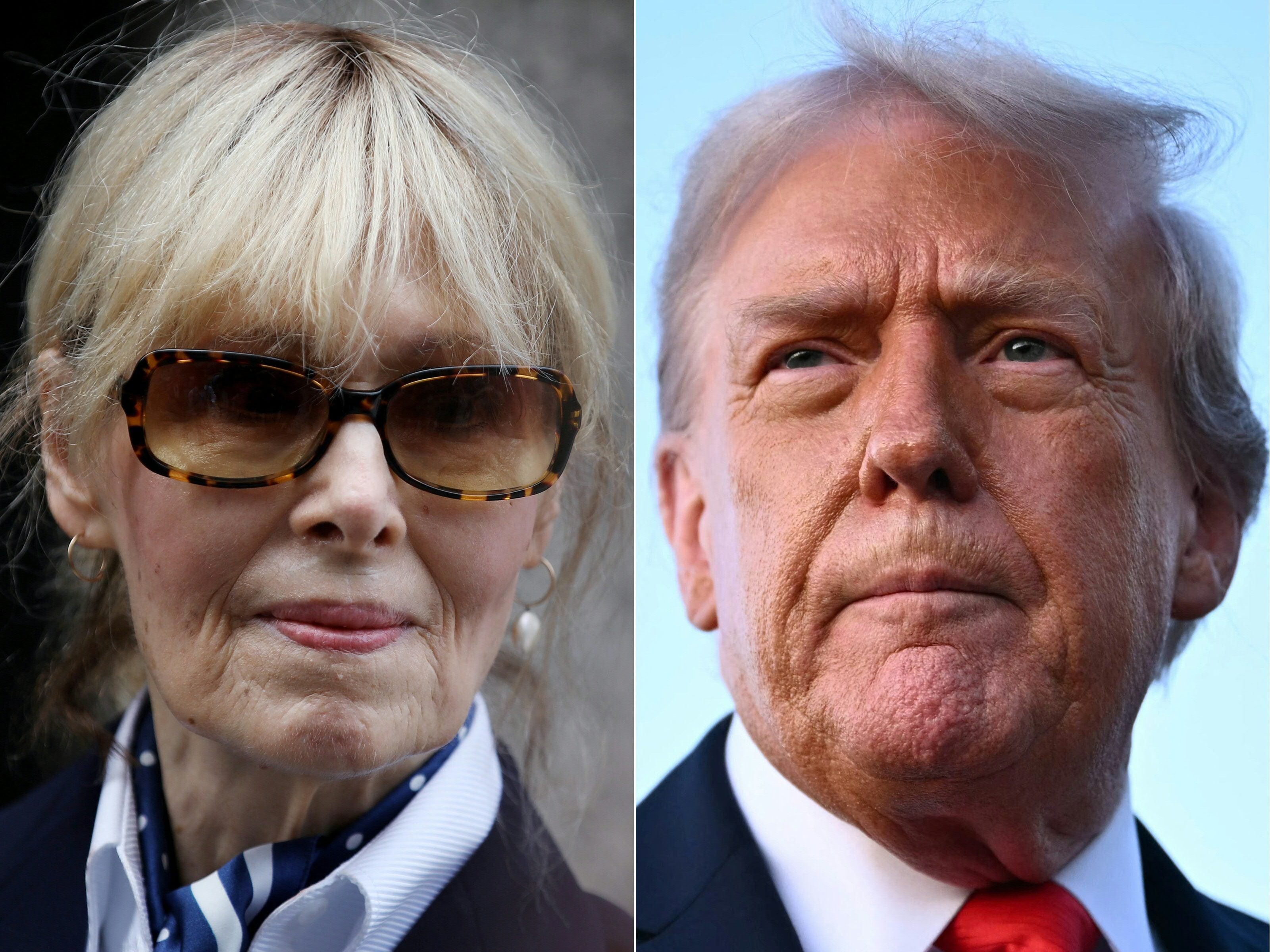 New York writer E. Jean Carroll has received the US$5 million plus interest that she won from President Donald Trump. Photo: AFP