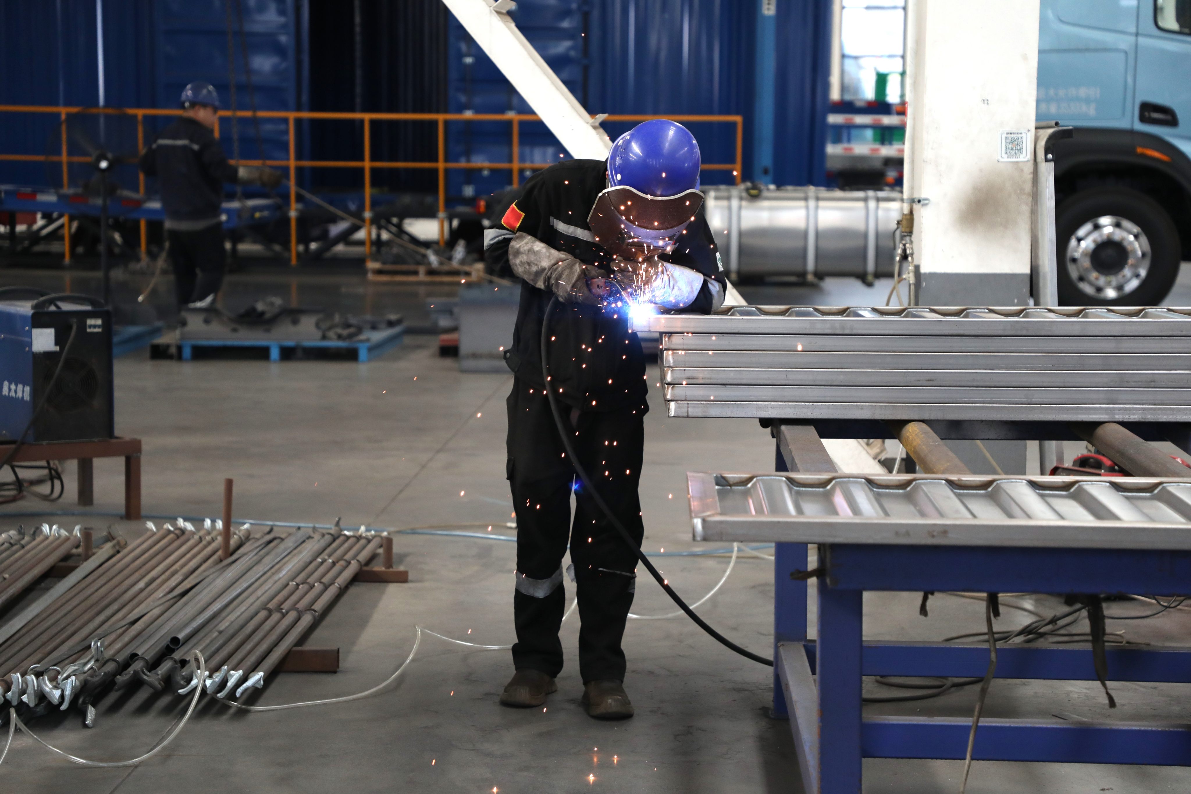 China’s industrial output sparked in June. Photo: Xinhua