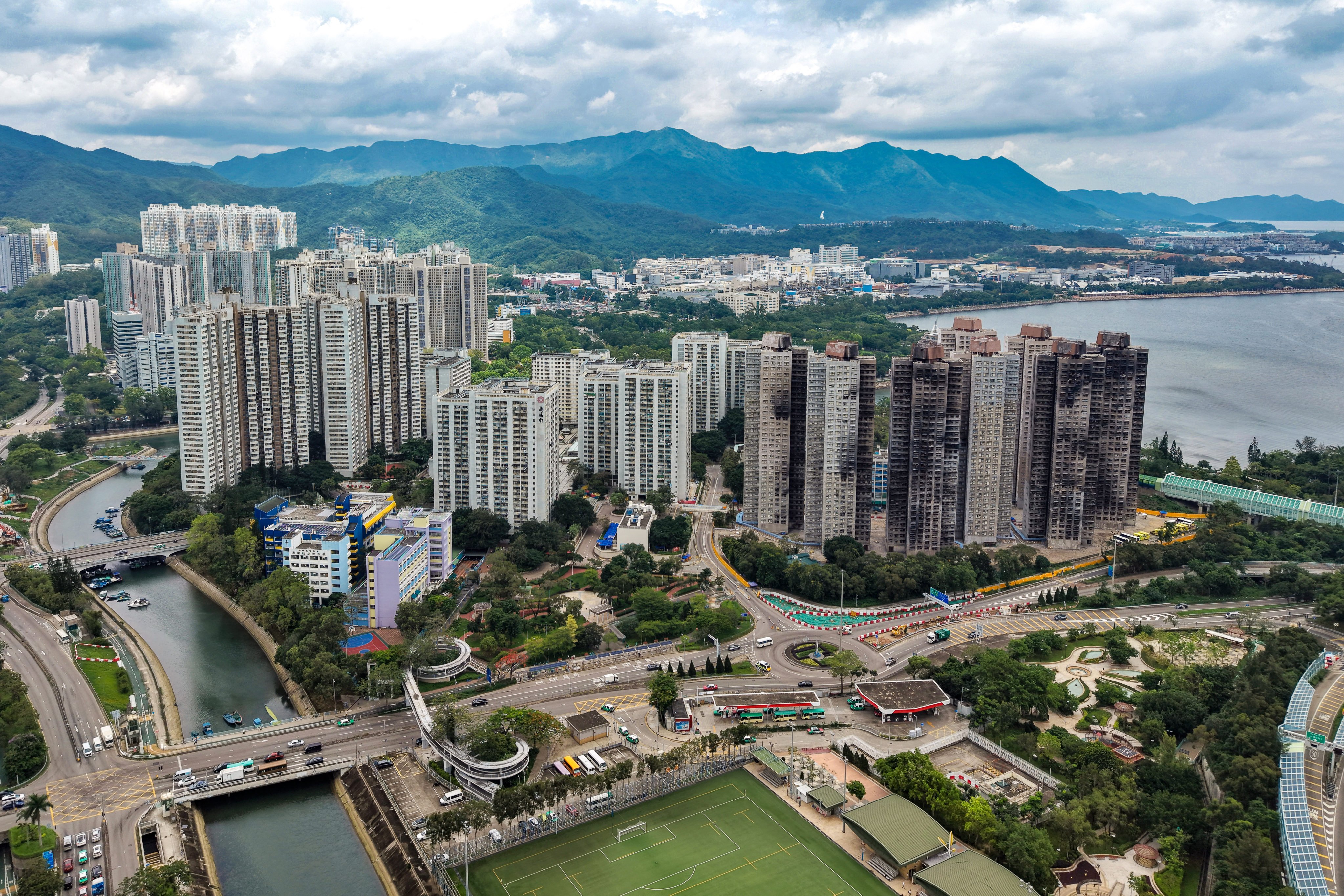 Wang Fuk Court in Tai Po. Photo: Elson Li