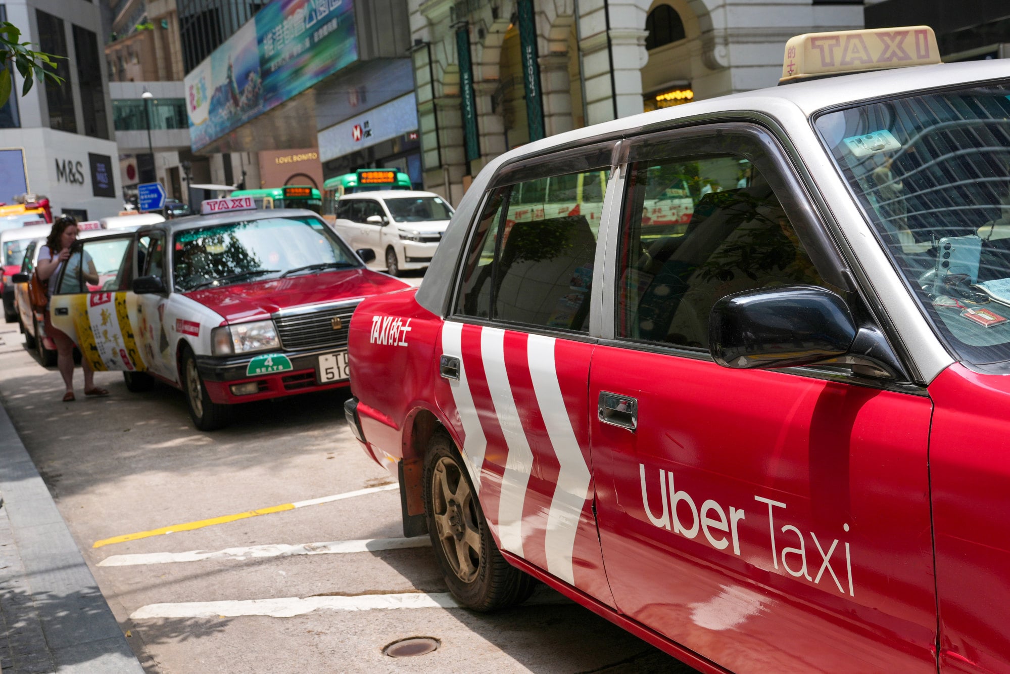 Uber earlier proposed that 30,000 permits be issued, the same as the number of drivers working with the platform. Photo: Karma Lo Uber earlier proposed that 30,000 permits be issued, the same as the number of drivers working with the platform. Photo: Karma Lo