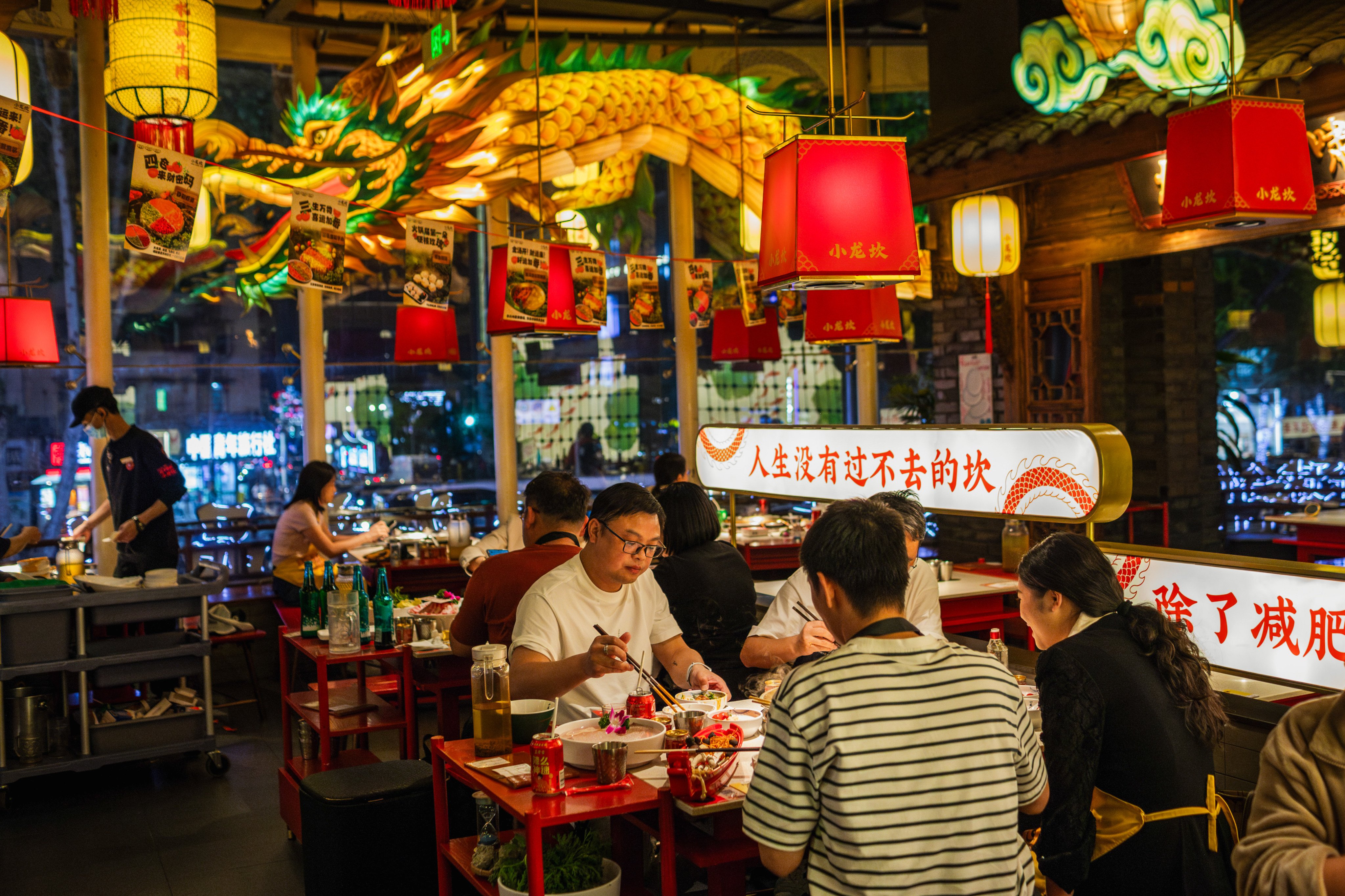 A hot pot restaurant in Chengdu, Sichuan province, China. Photo: Getty Images