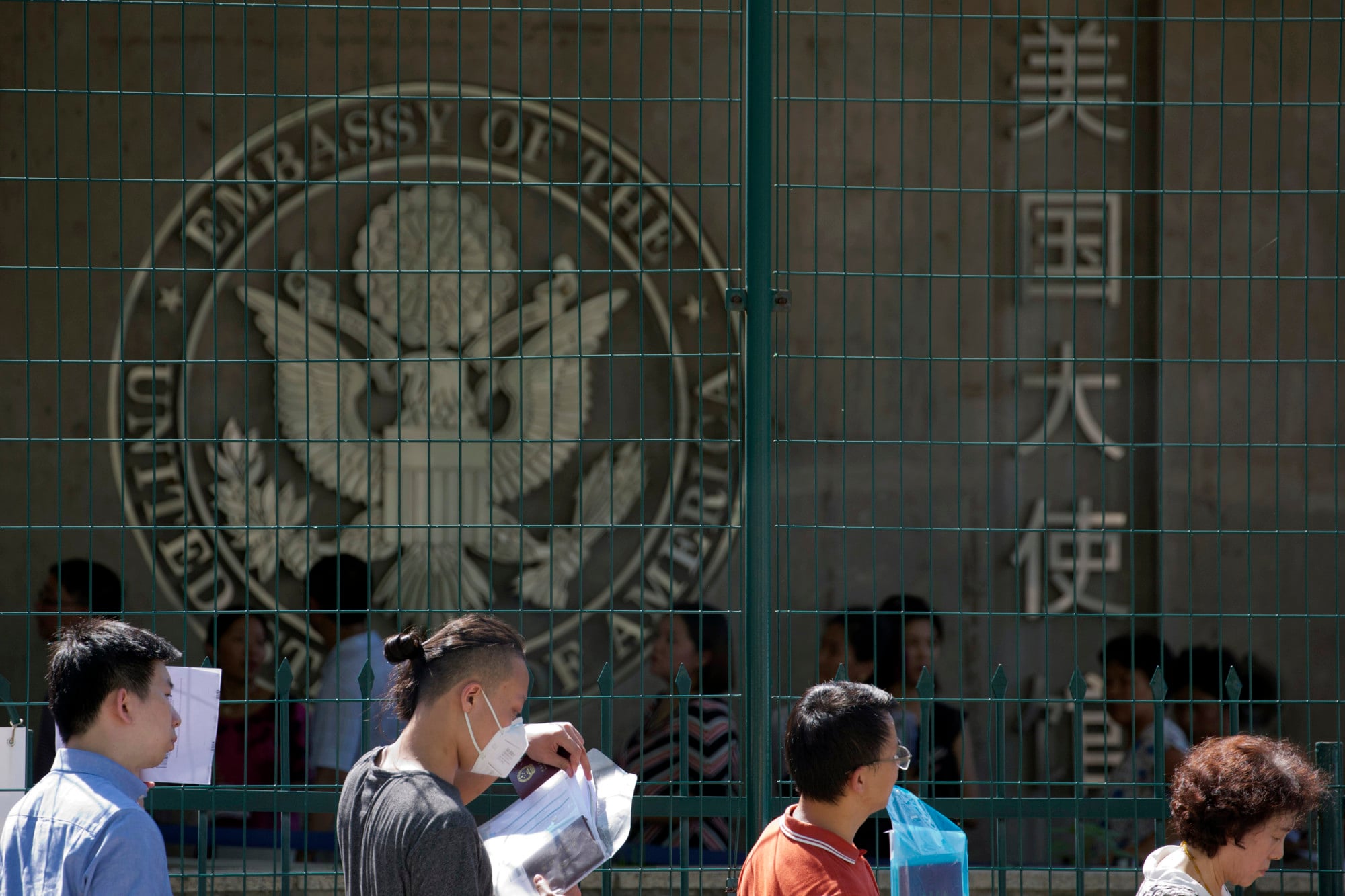 China applicants to study in the United States can expect tougher scrutiny. Photo: AP