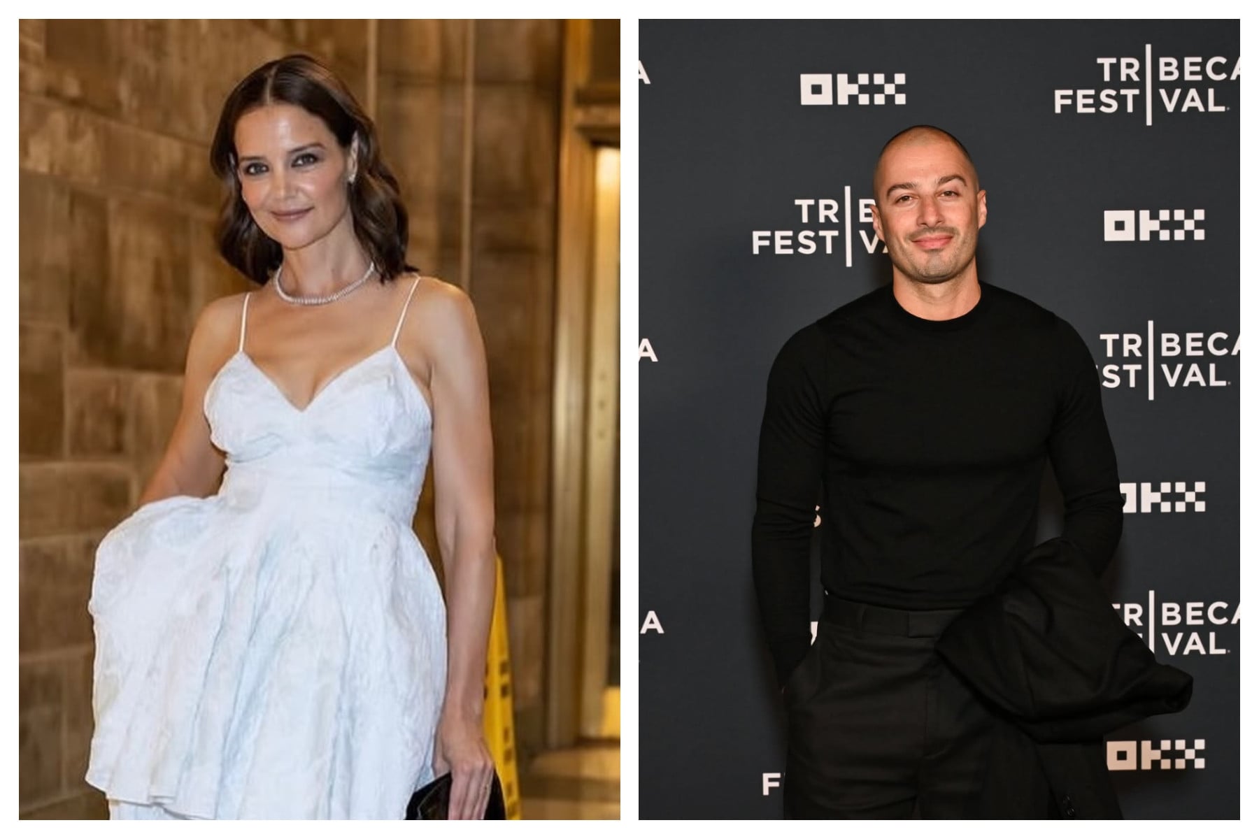 New York-based artist Jason Bard Yarmosky is rumoured to be Katie Holmes’ new beau. Photos: @katieholmes, @jasonbardyarmosky/Instagram