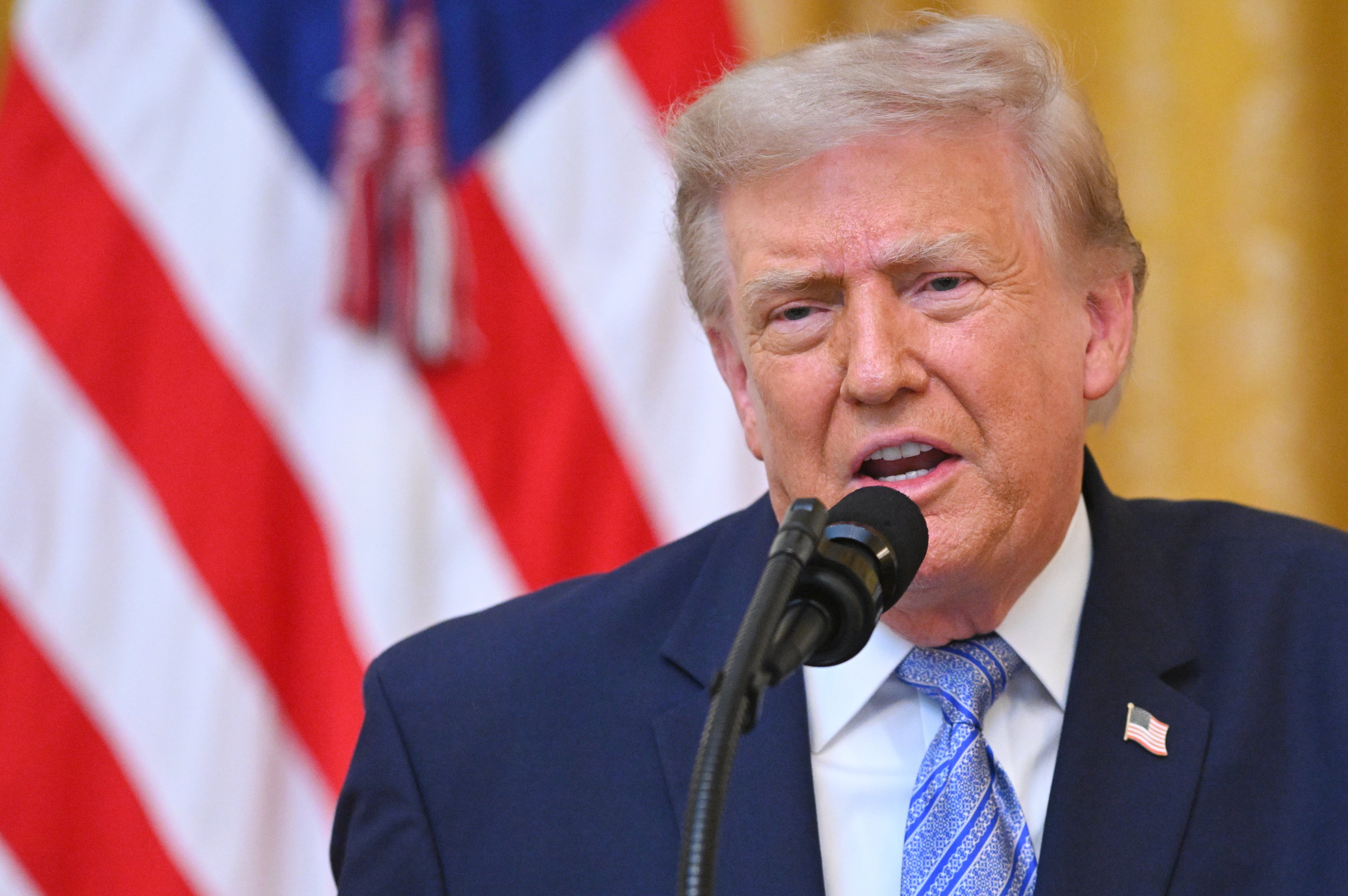President Donald Trump has been claiming since 2018 that China meddles in US elections. Photo: EPA