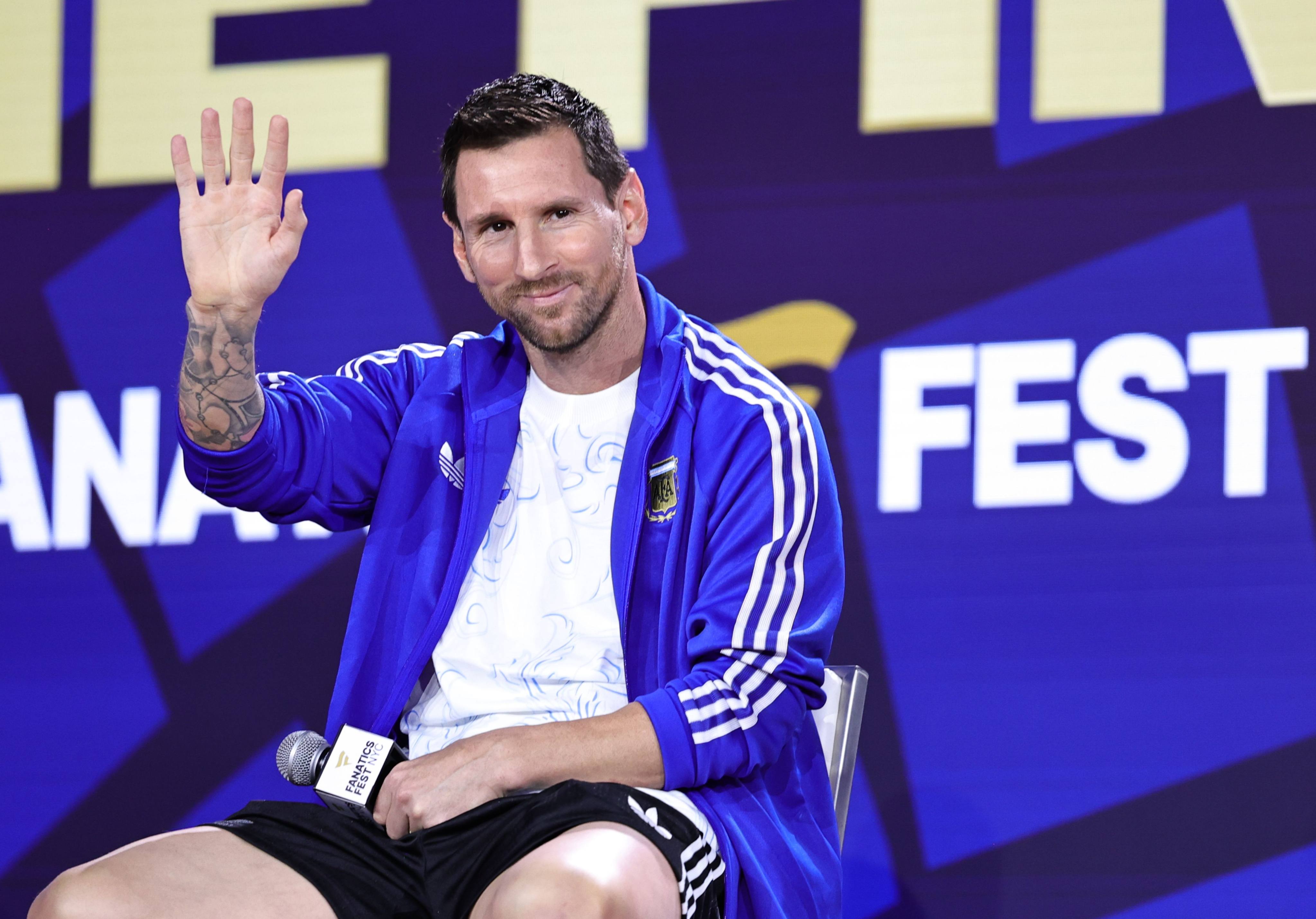Lionel Messi’s performances at the World Cup have made him favourite to win a record ninth Ballon d’Or. Photo: dpa