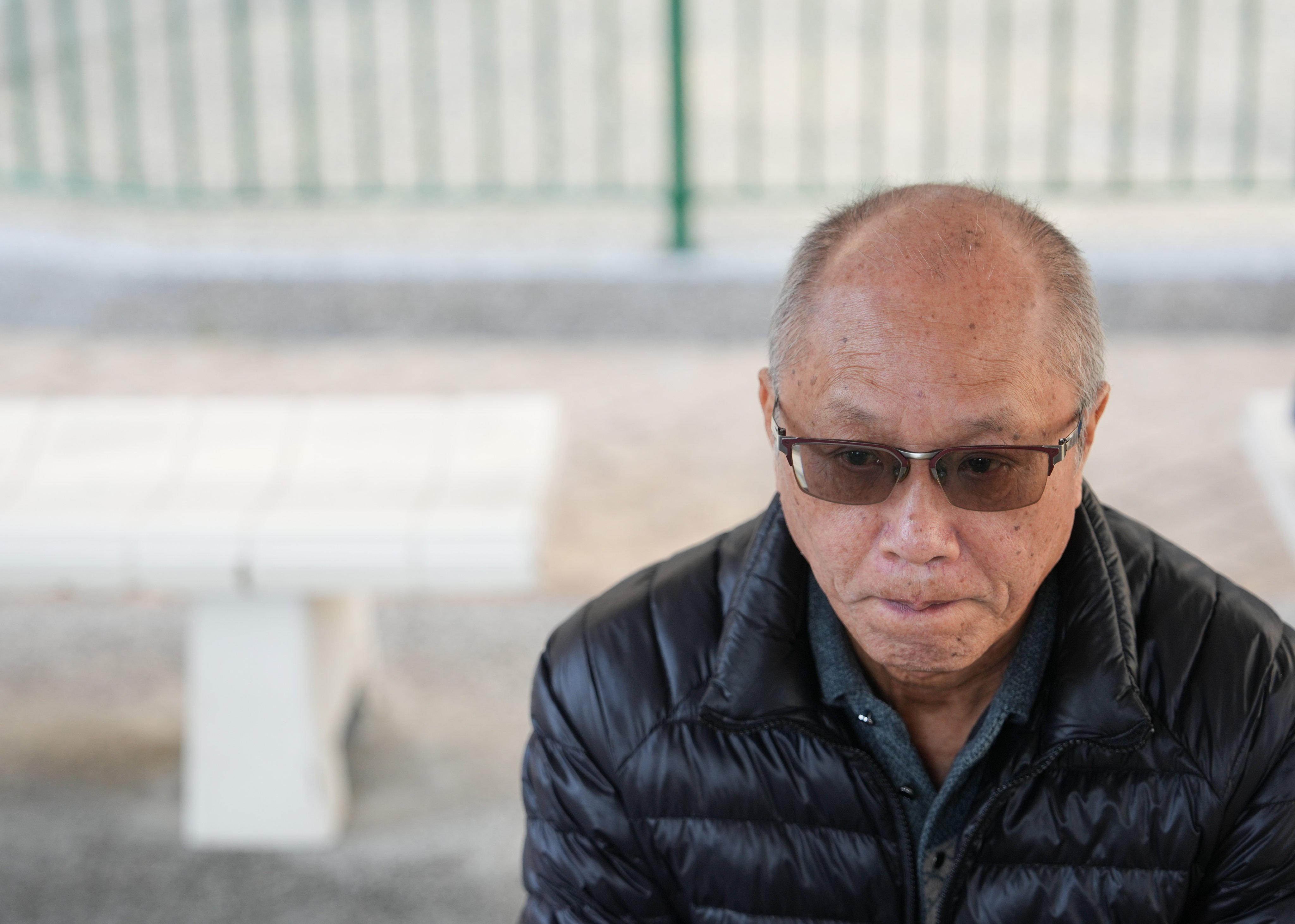 Yip Ka-kui, a former Wang Tai House resident, lost his wife to the fire and testified in an earlier session. Photo: Sam Tsang