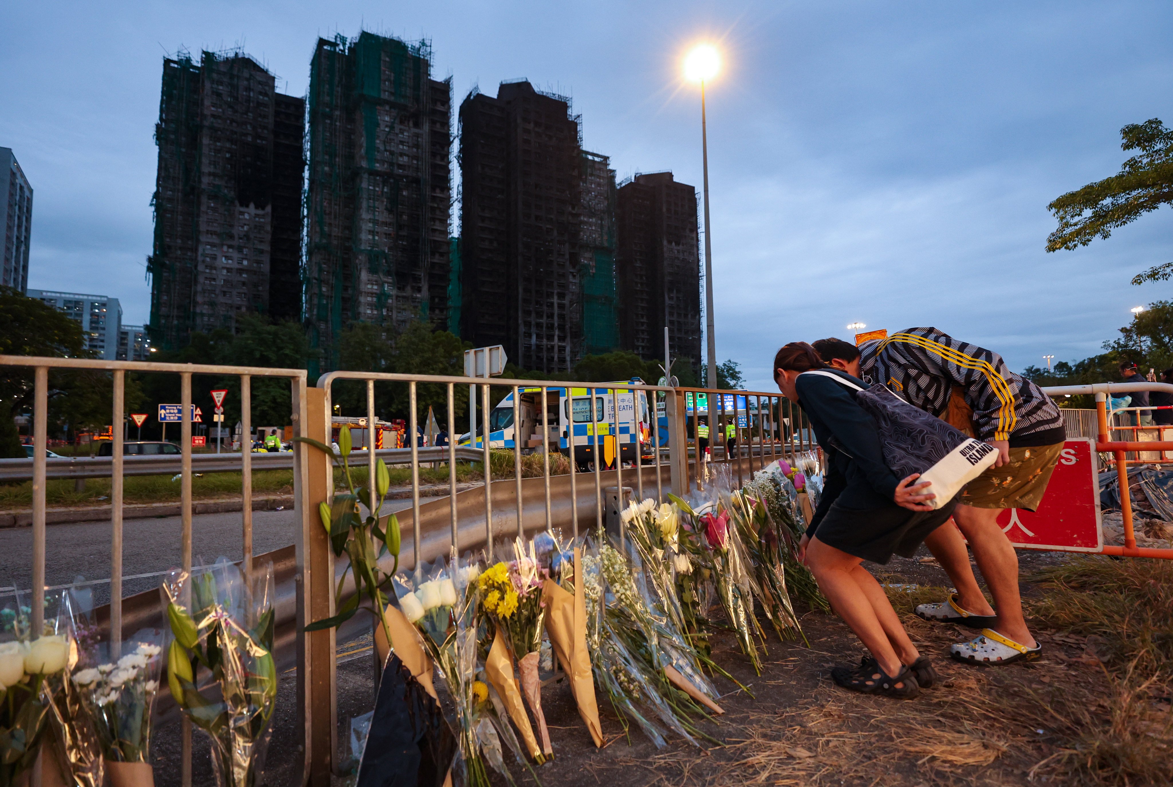 Last November’s fire killed 168 people. Photo: Edmond So