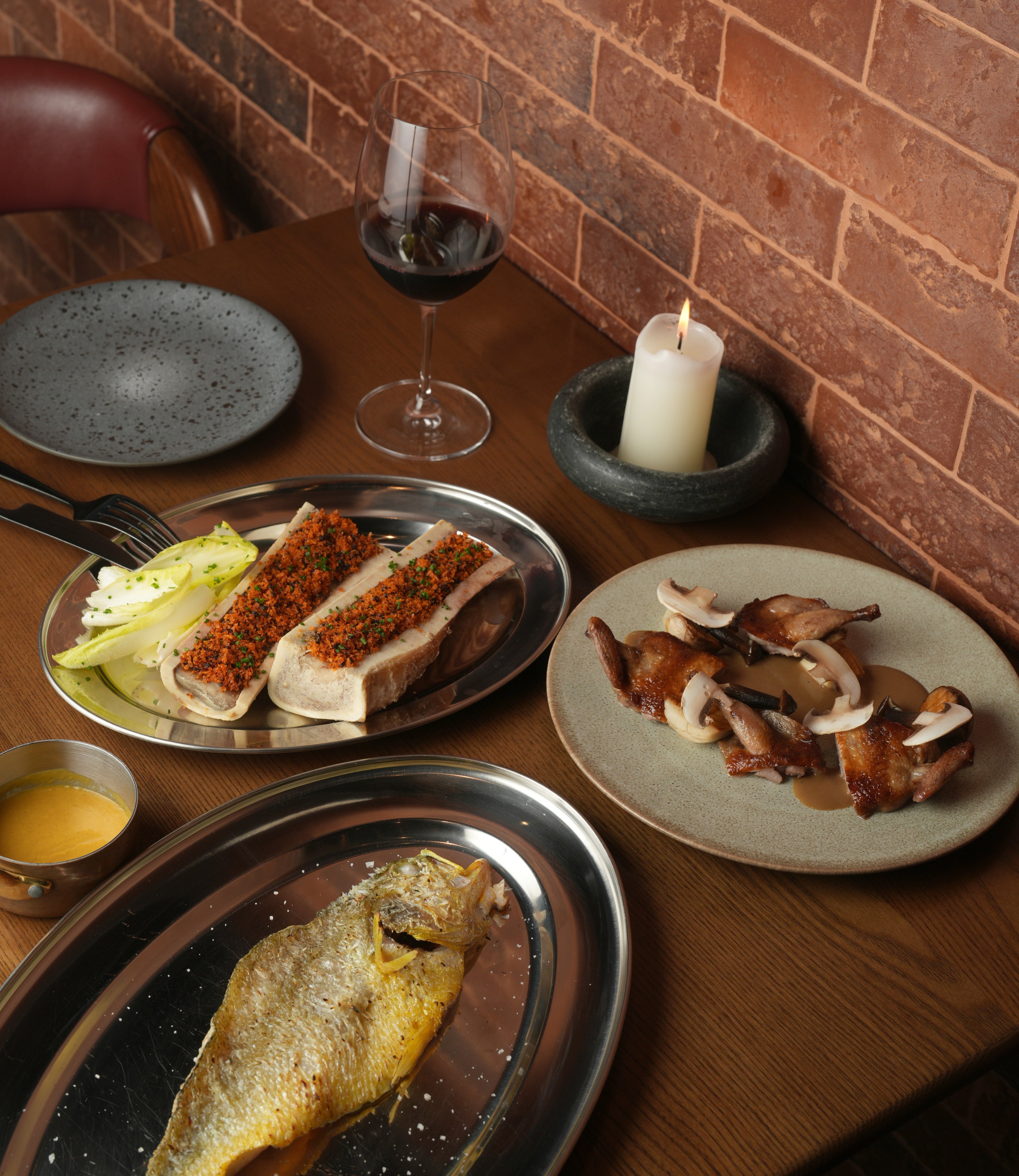 Marrow offers meat-centric dining inspired by global cuisines and grill rituals. Photo: courtesy Marrow