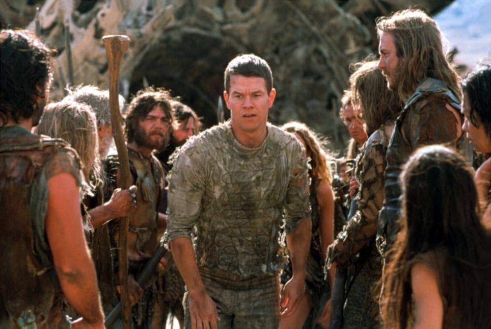 Mark Wahlberg in a still from Planet of the Apes (2001). The film made a respectable US$362 million worldwide on a US$100 million budget, but is bland and workmanlike compared with some of director Tim Burton’s other features.