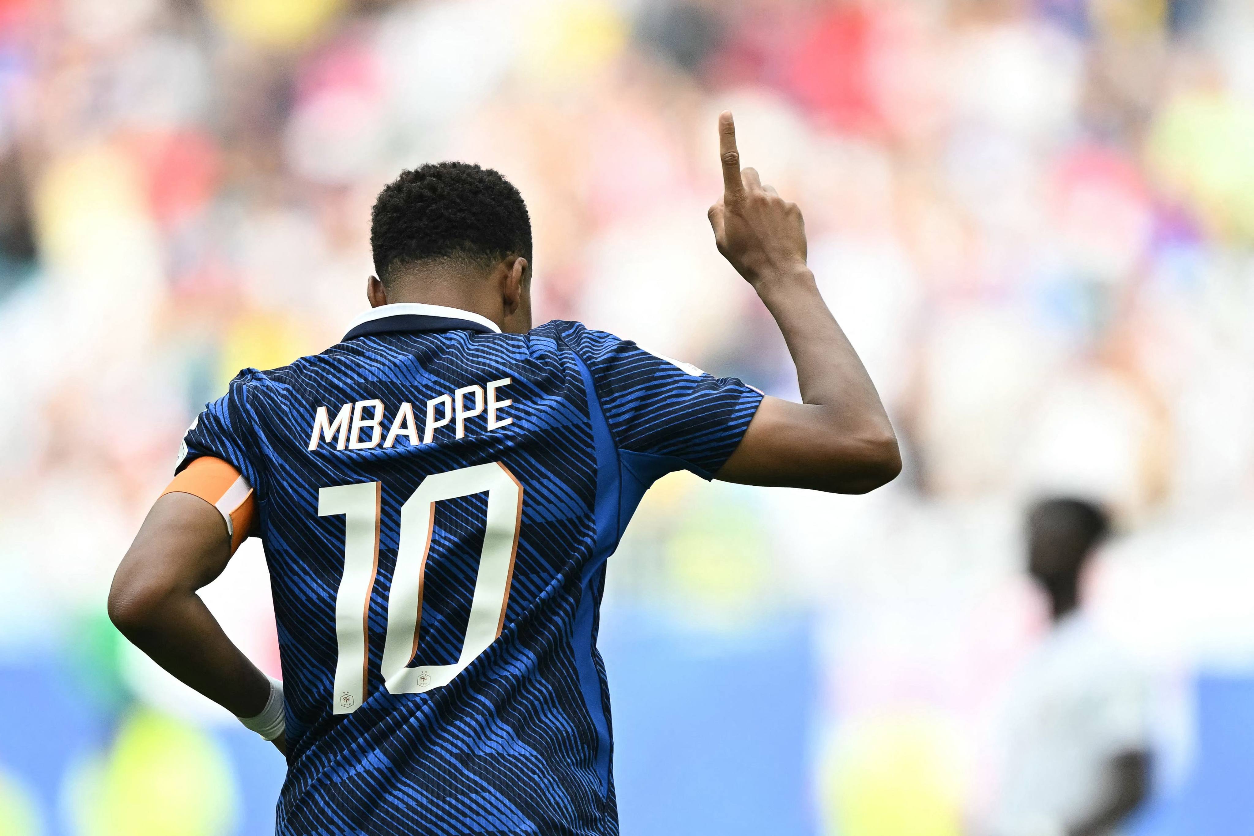 Kylian Mbappe became the first player to win multiple Fifa World Cup Golden Boot awards. Photo: AFP ⁠