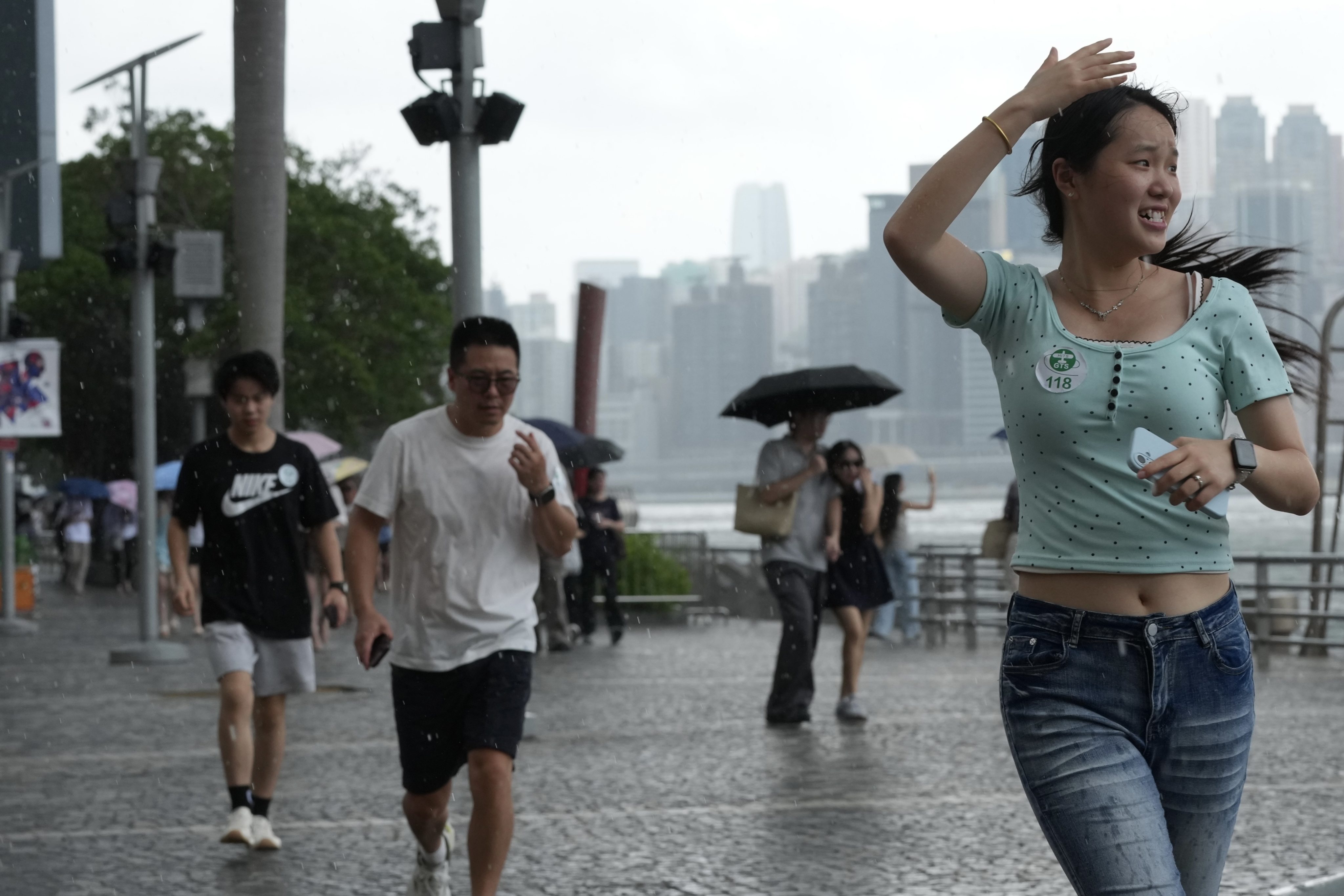 “Showers are expected to be heavier in some areas, with squally thunderstorms affecting parts of the territory,” the forecaster has said. Photo: Jelly Tse