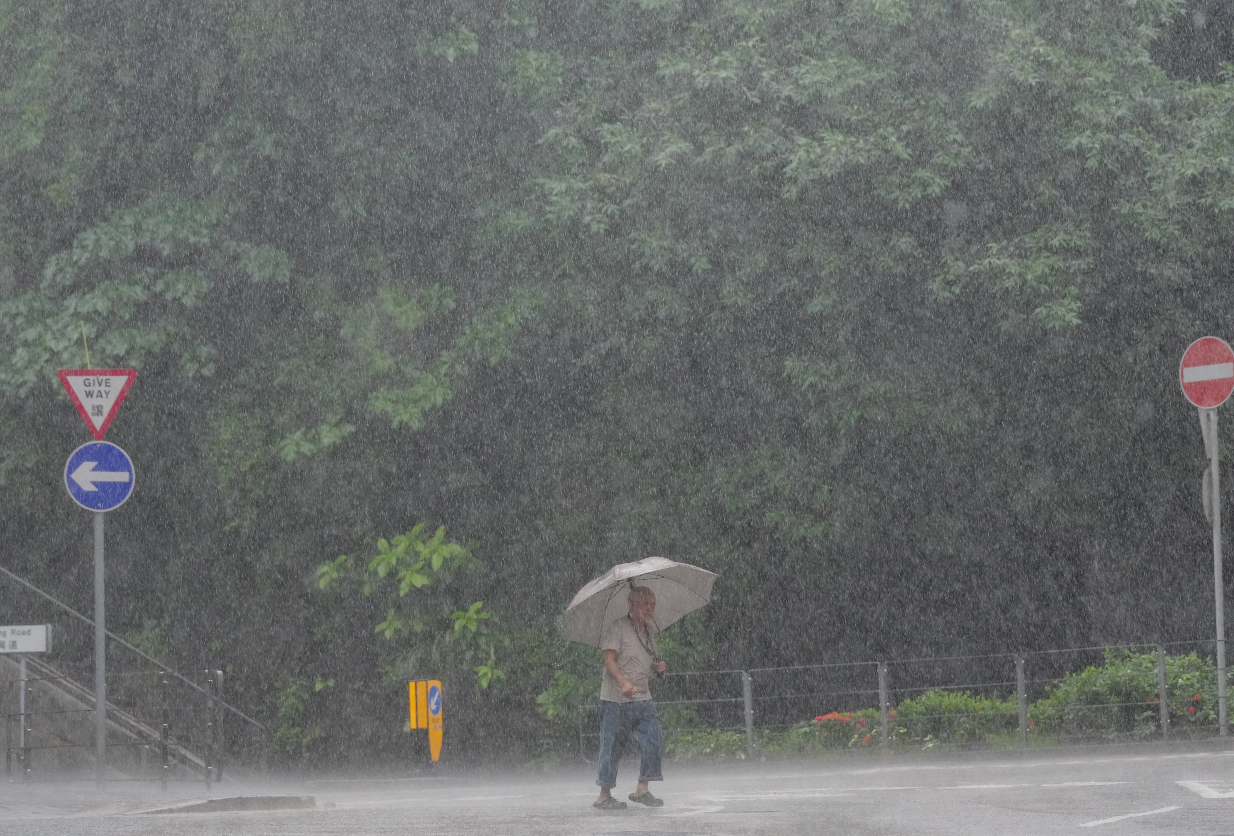 Hong Kong has experienced periods of heavy rain over the past few days. Photo: Jelly Tse