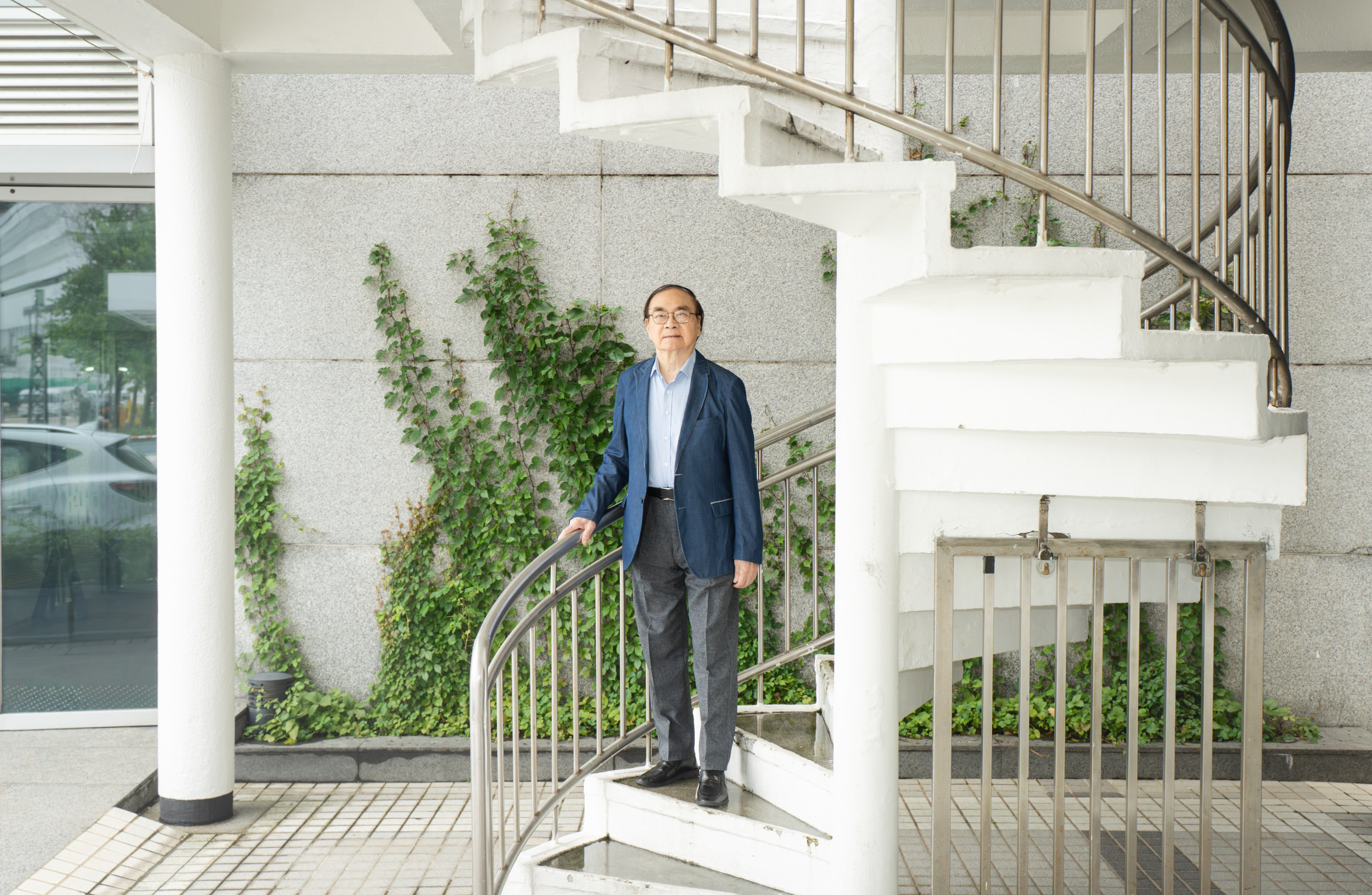 Darwin Chen Tat-man at Hong Kong's City Hall. Photo: Alexander Mak
