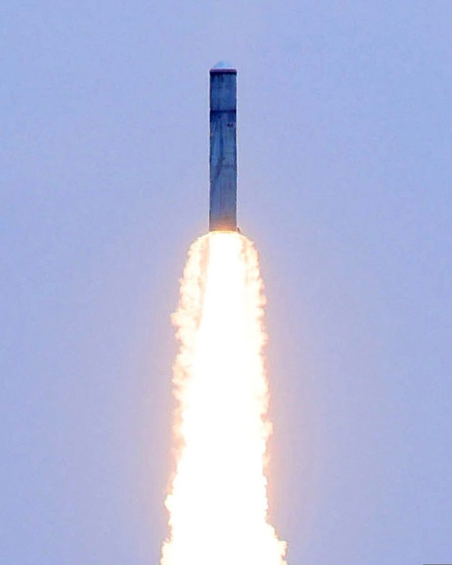 A ballistic missile test launched from a Chinese nuclear-powered submarine in the South Pacific on July 6. Photo: Xinhua/AP