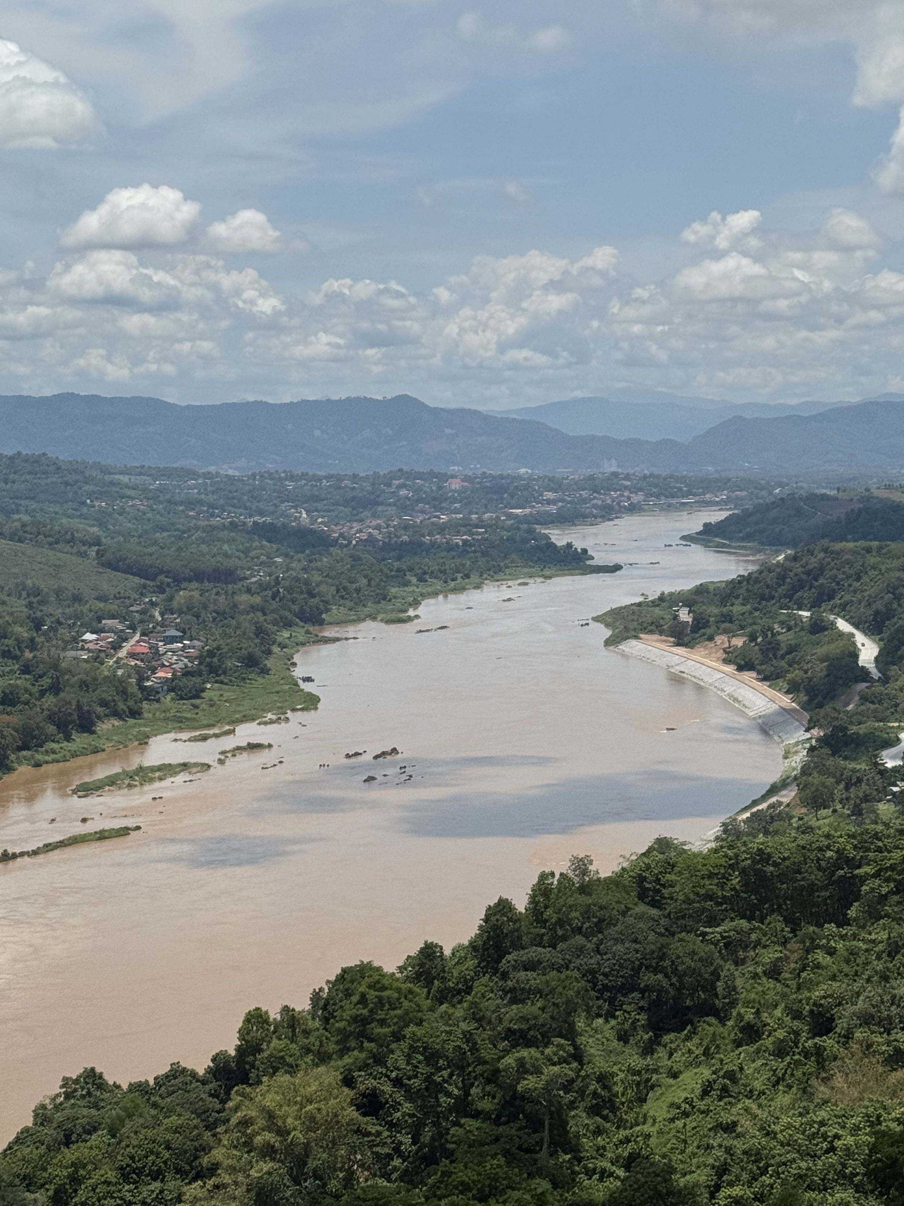 The Mekong as seen from the intersection of Laos, Myanmar and Thailand. Photo: Rivers and Rights