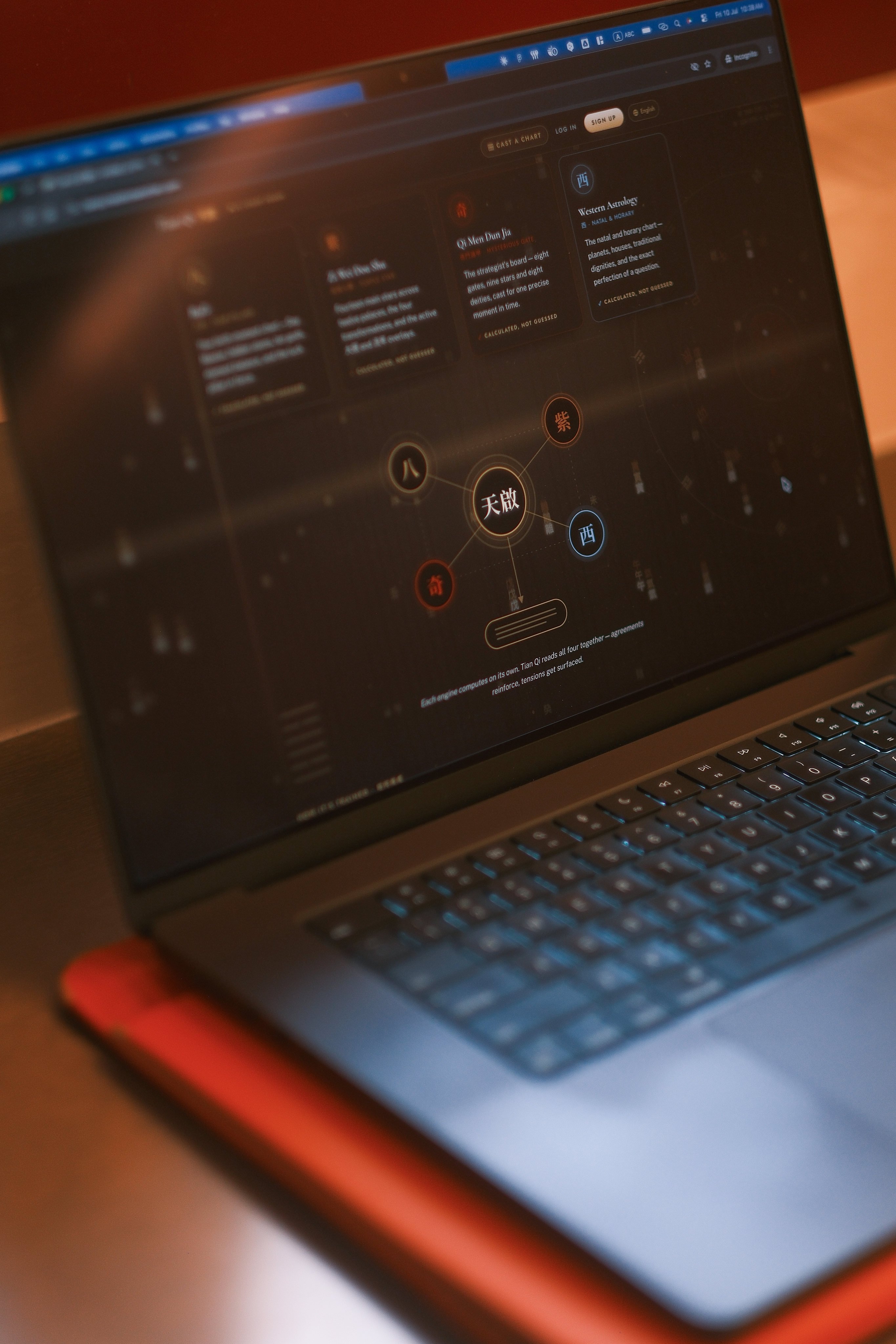 Sean Chan built Tian Qi, an AI-powered Chinese metaphysics platform. Within two months of launching, Chan’s platform registered more than 12,000 users. Photo: courtesy of Sean Chan
