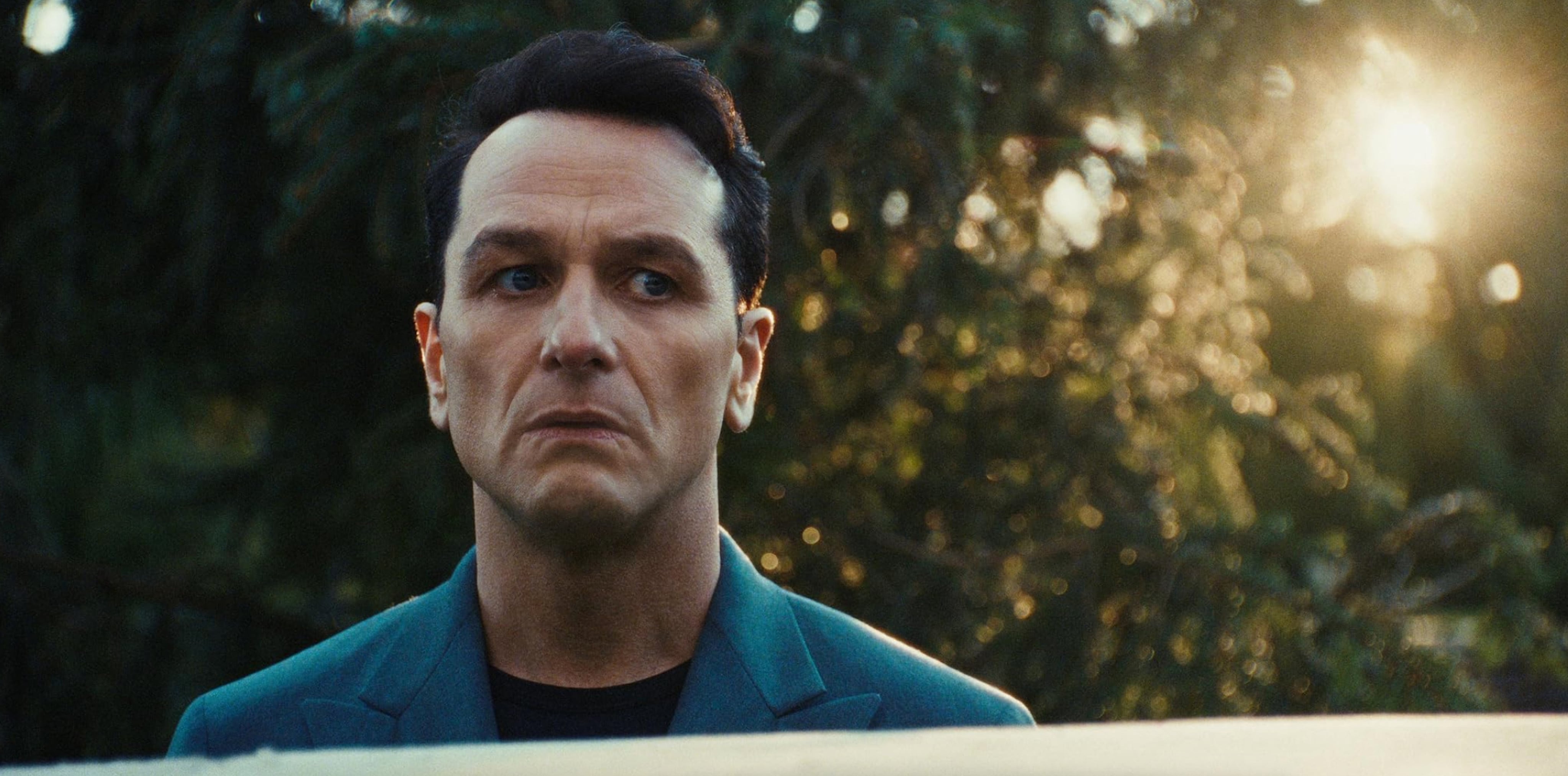 Matthew Rhys in a still from The Beast in Me. The Welsh actor talks about how he prepared to play a psychopath in the Netflix show and the mayor of a cursed New England island in Apple TV's Widow's Bay. He has received Emmy nominations for both roles. Photo: Netflix