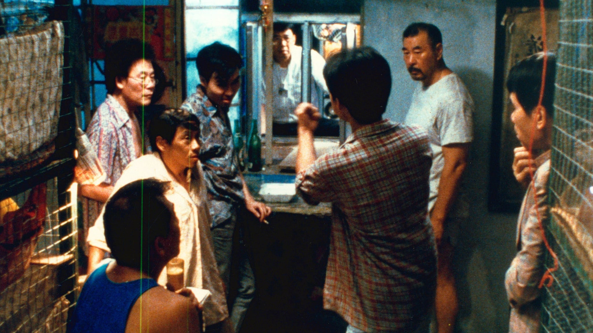 A still from the 1992 film Cageman.