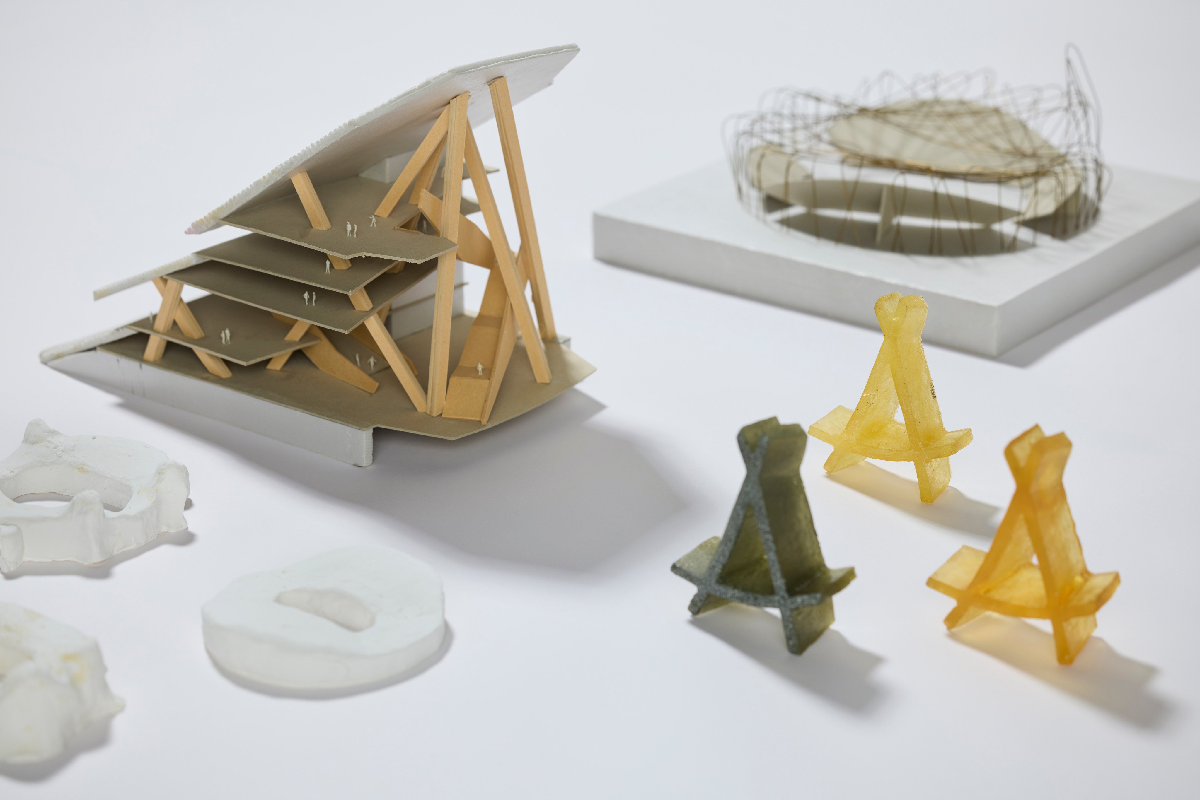 Herzog & de Meuron study models and design prototypes. Photo: M+