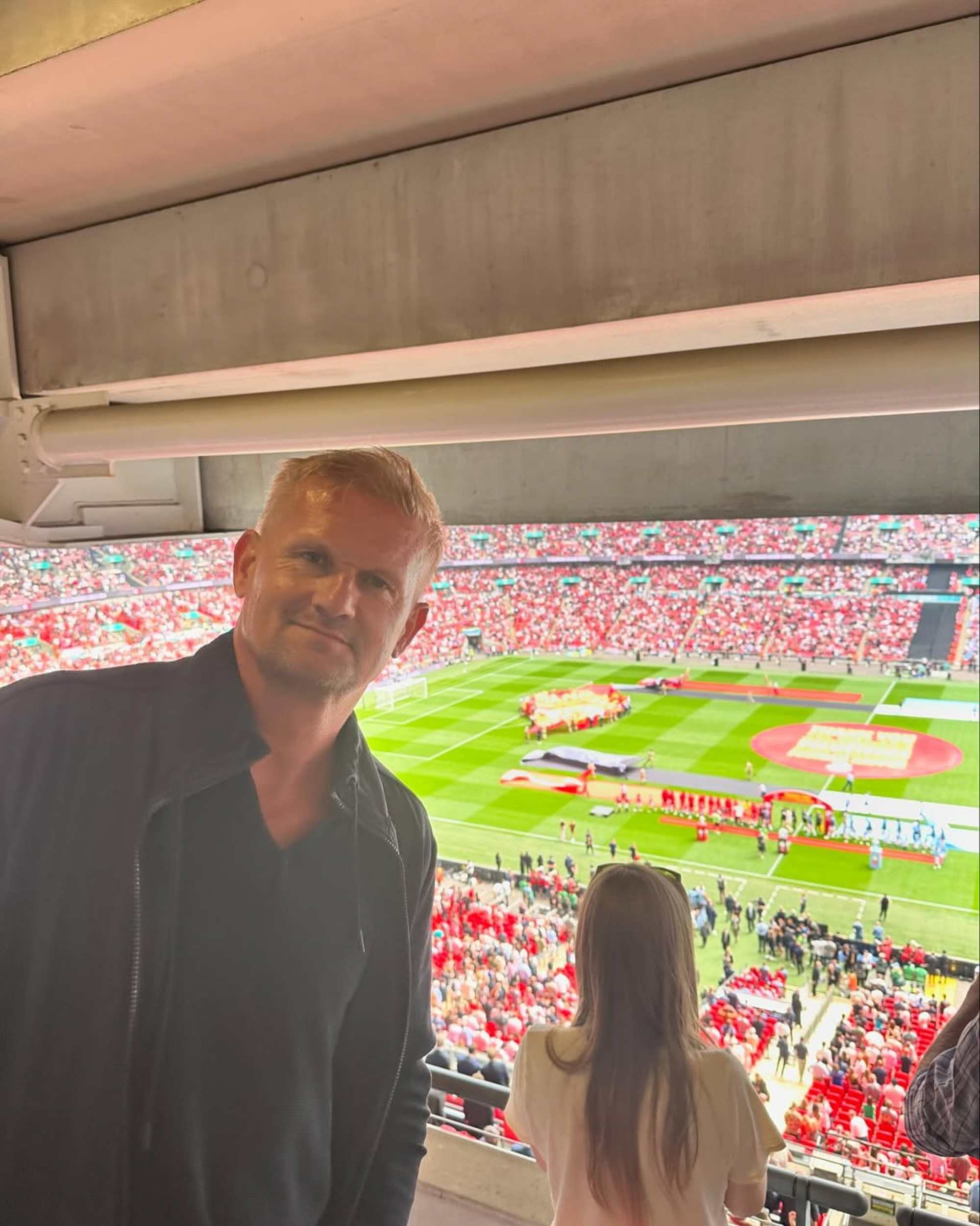 Alfie Haaland retired from professional football because of a knee injury. Captured from @afiehaaland Instagram account
