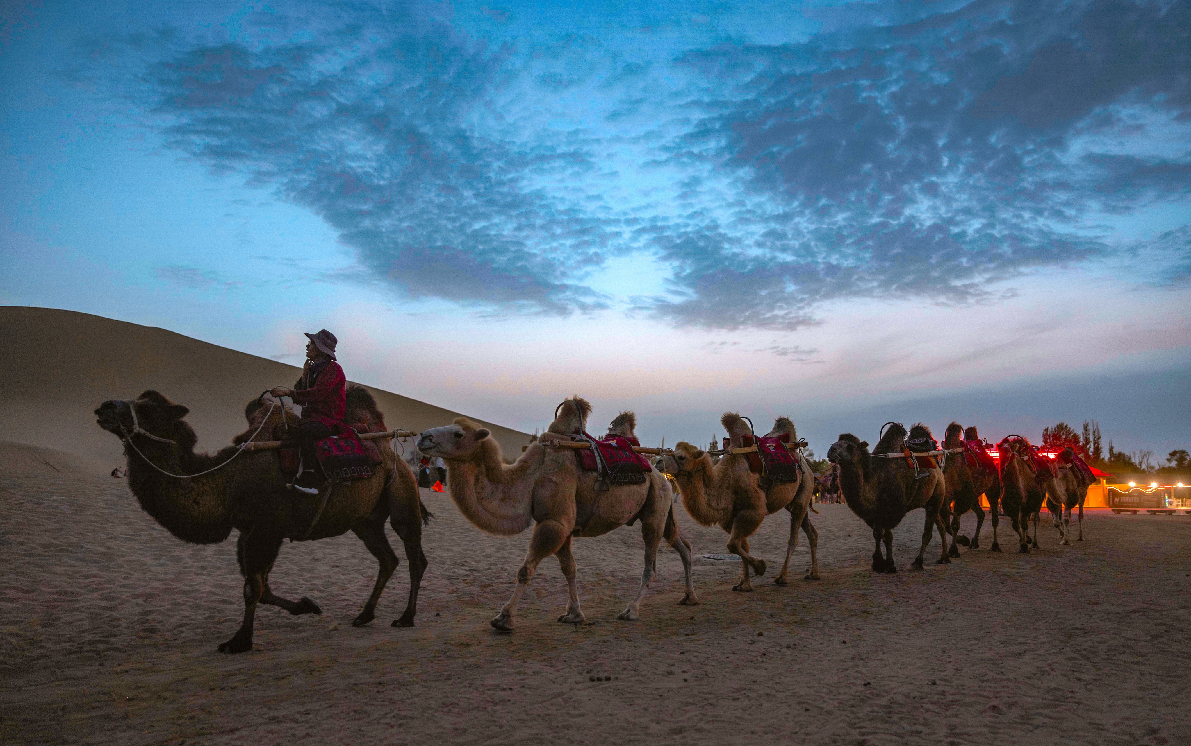 The Silk Road opened in 130BC under Emperor Wu of the Han Dynasty. Photo: EPA-EFE