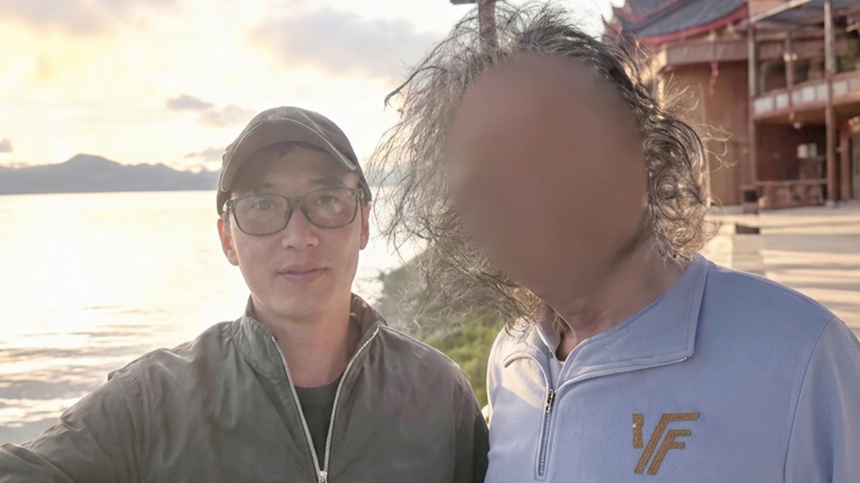 Little did Chen, left, know that a business trip to Yunnan would unexpectedly reunite him with a long-lost relative. Photo: Douyin