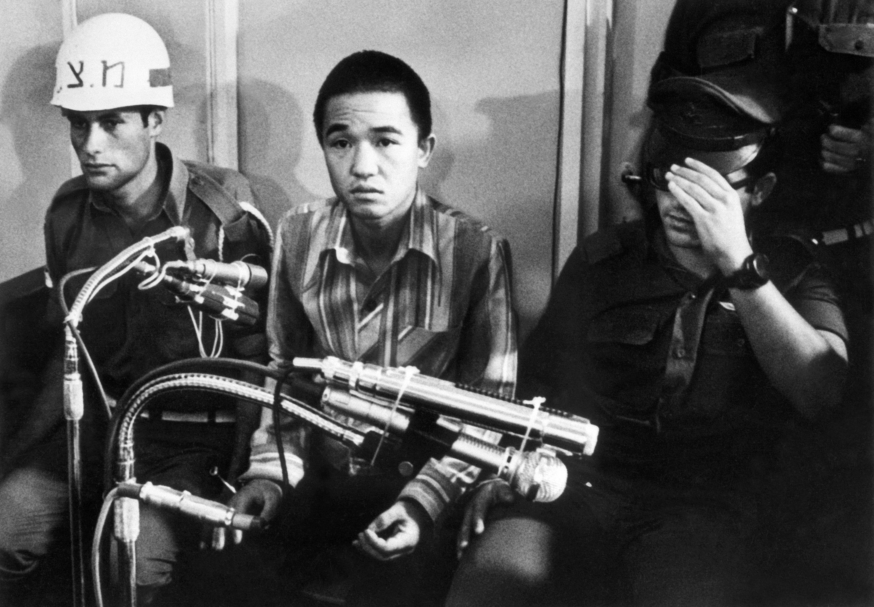 Kozo Okamoto on July 10, 1972. He was the only surviving member of the three-man commando unit that killed 26 at Israel’s Lod airport. Photo: AFP