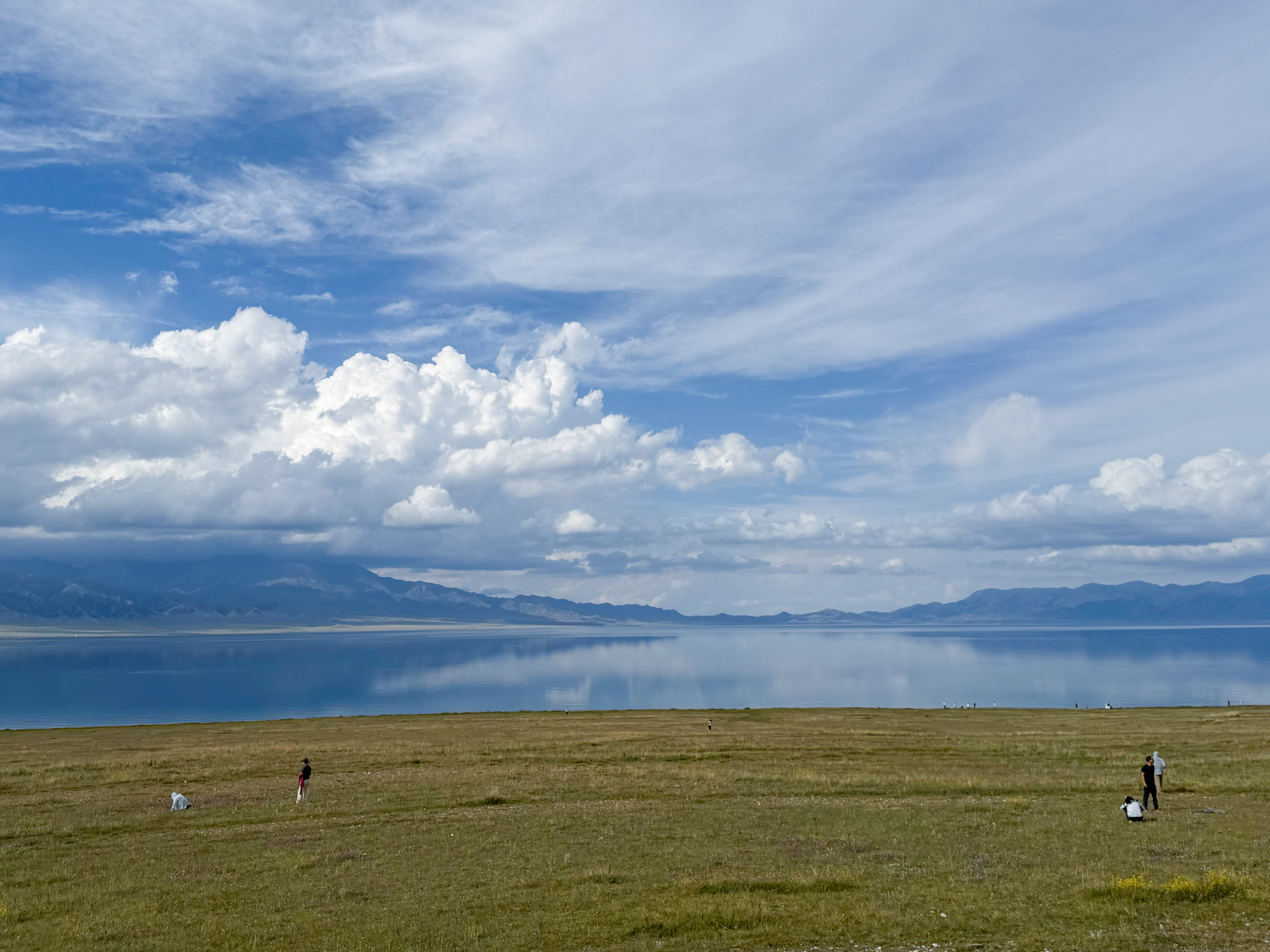 Sayram Lake is the largest and highest alpine lake in Xinjiang. Photo: Edith Lin