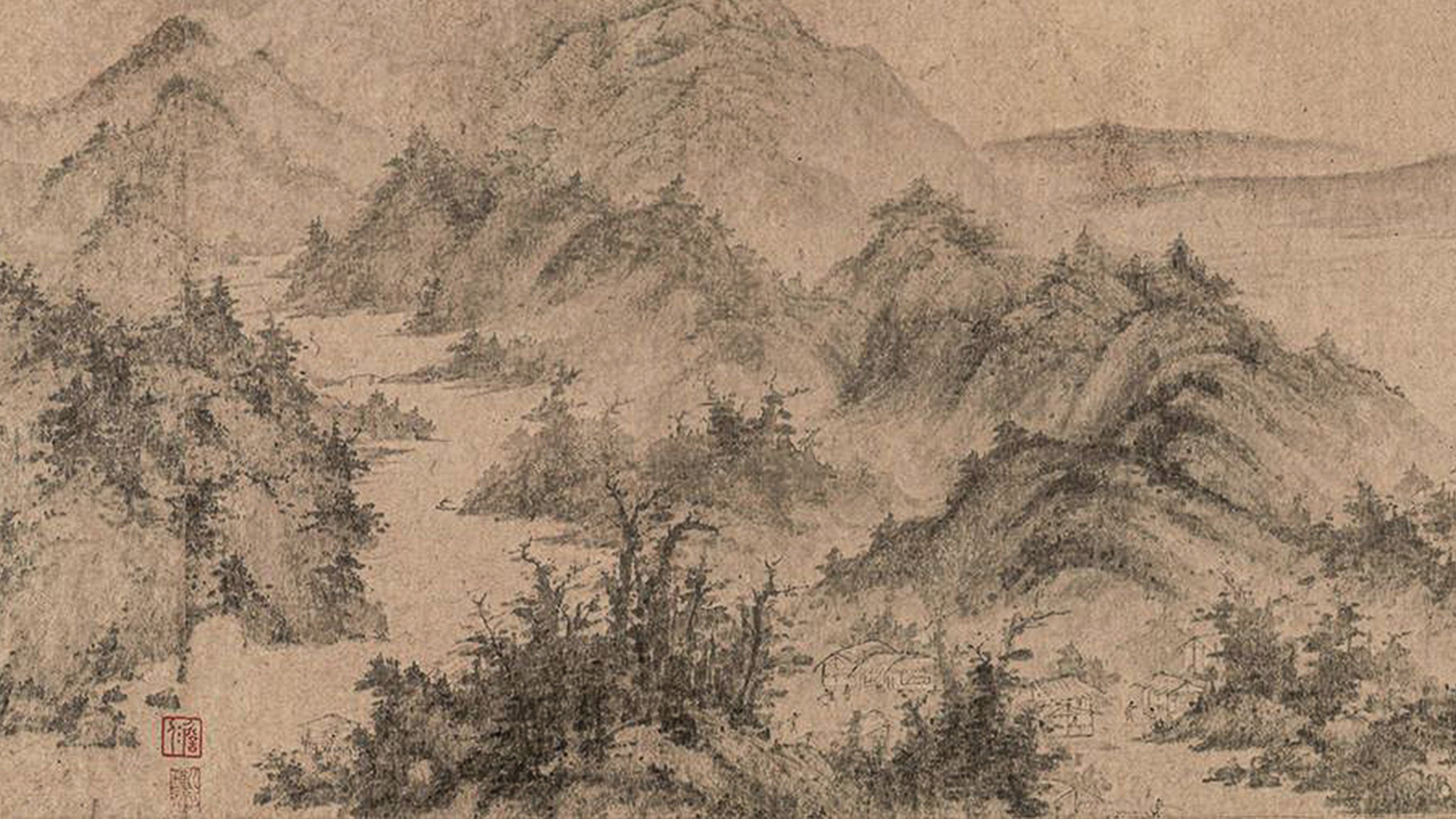 Literally translating to "travelling while lying down," wo you allows art lovers to explore vast landscapes through ink paintings without leaving their bedrooms. Photo: old.shuge.org