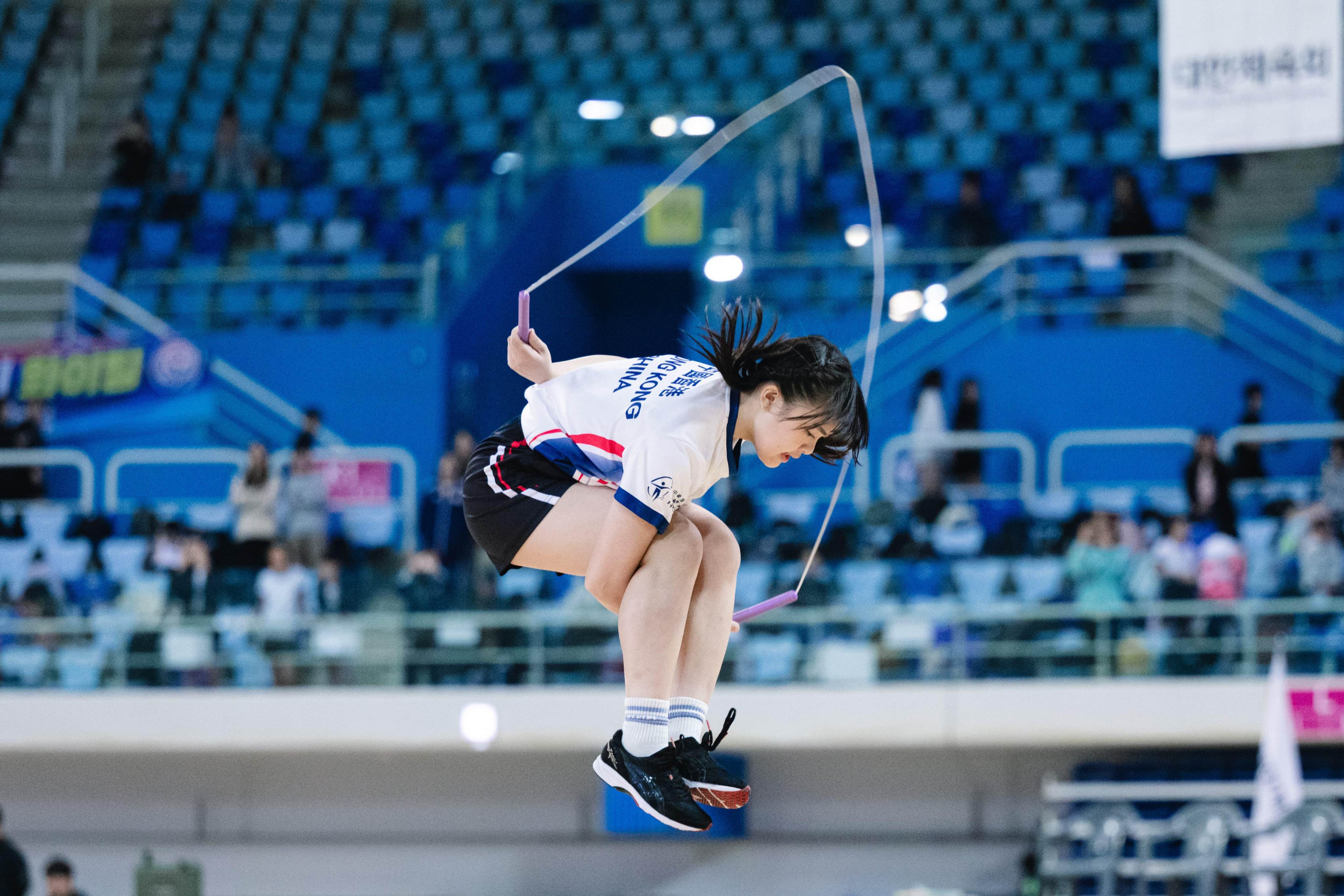 Kaylie Wong is a rising star in competitive rope skipping. Photo: Handout