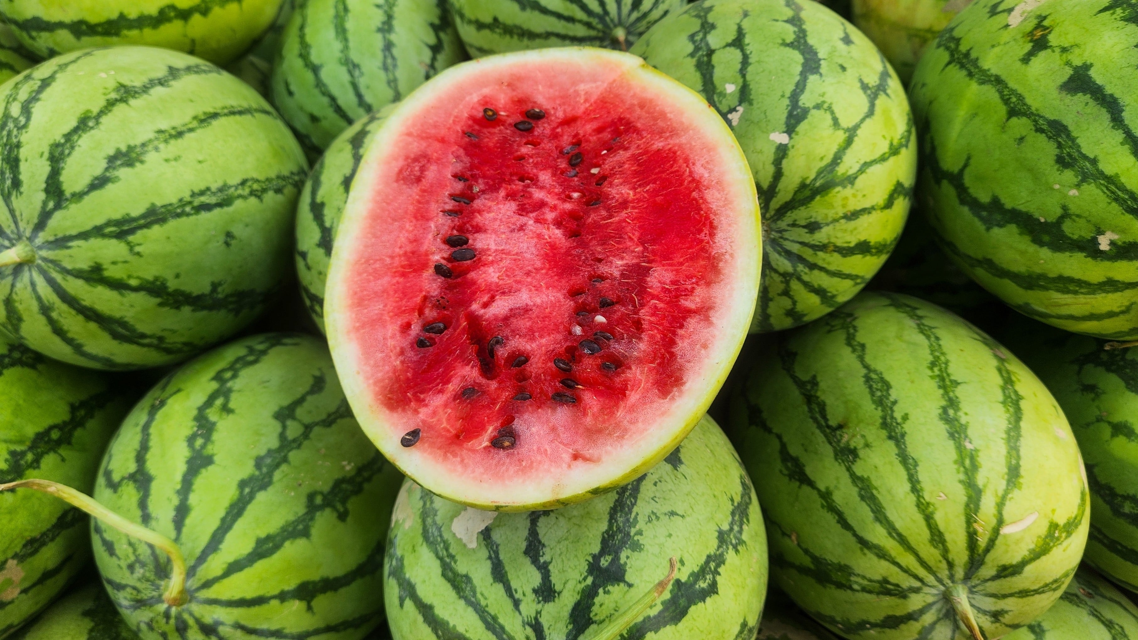 Watermelon is a hydrating fruit that you can eat in a heatwave. Photo: Shutterstock