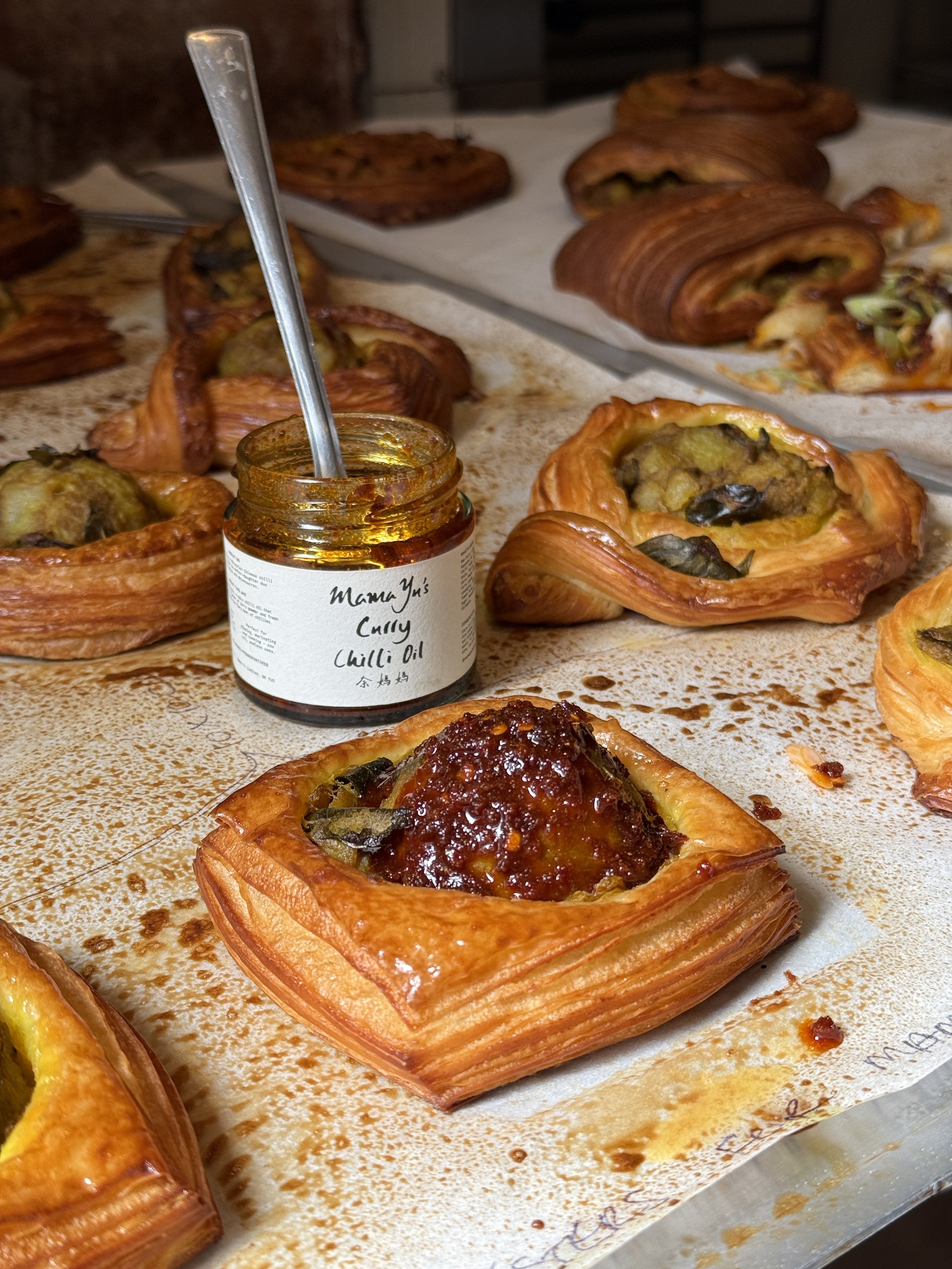 Mama Yu’s curry chilli oil – the UK-based brand was founded by Xiengni Zhou and her mum, Jolene Yu. Photo: Handout