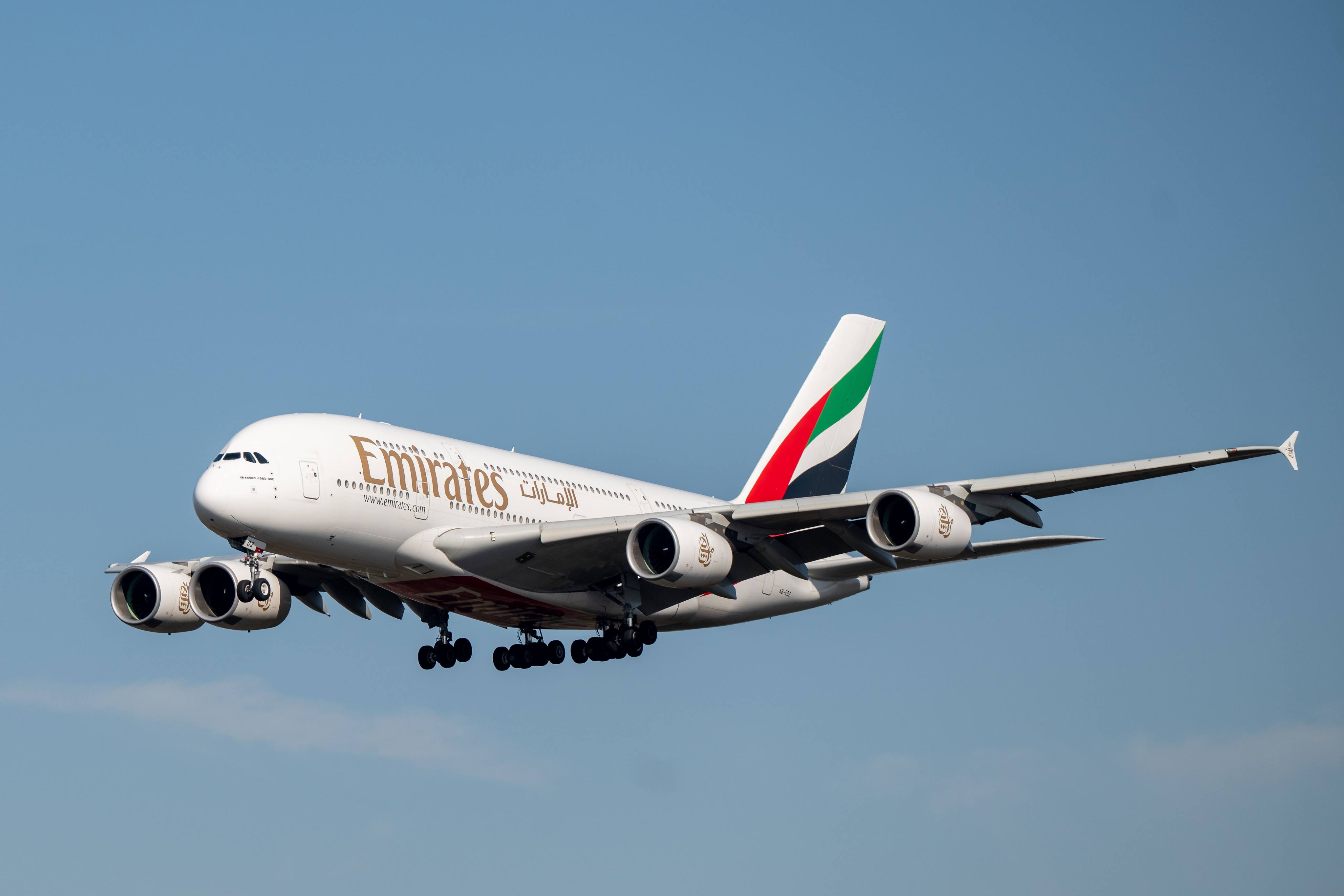 An Emirates Airbus A380. Photo: dpa