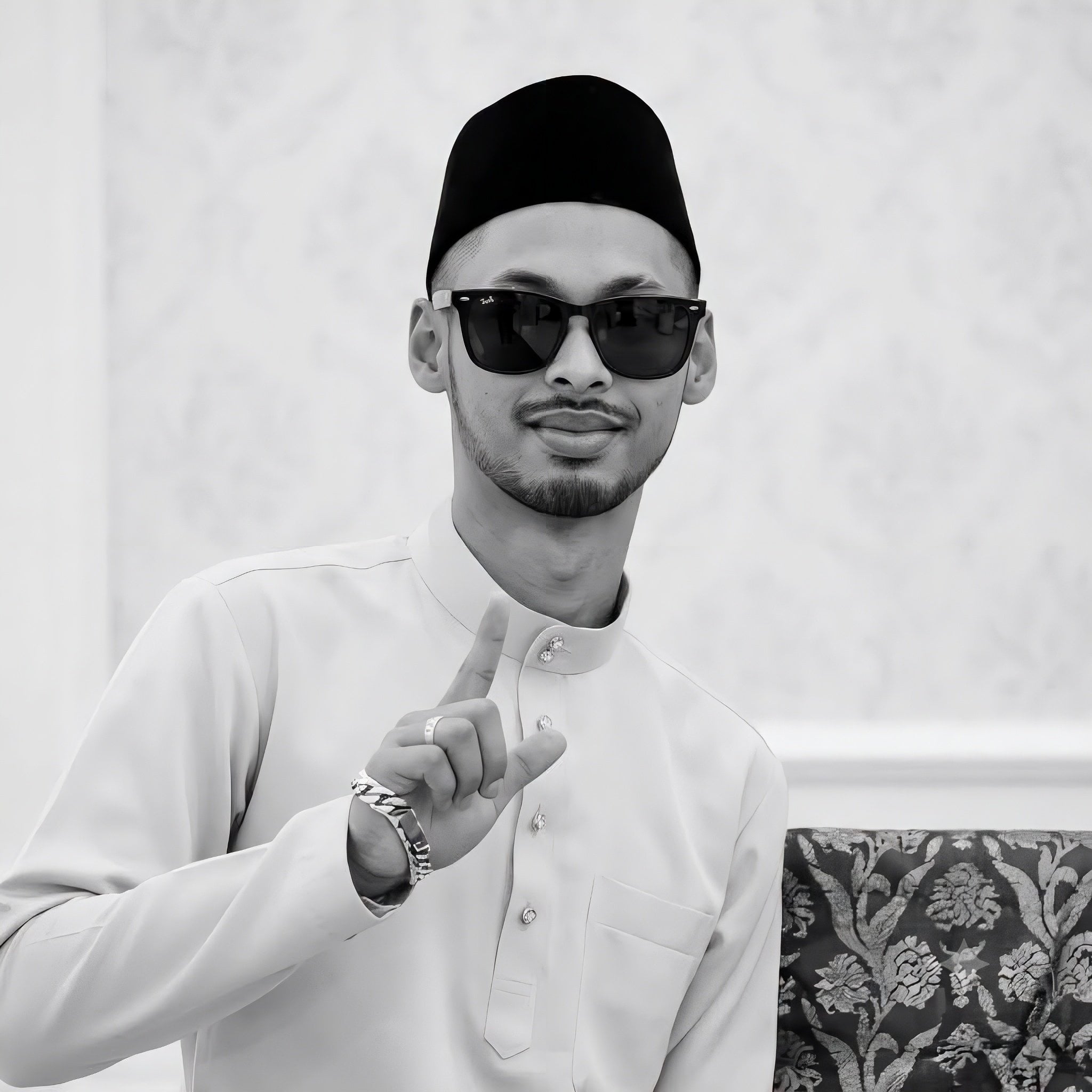 Ahmad Shah Ahmad Ros, 26, died in the early hours of Sunday in Daeso-eup, Eumseong county, South Korea. Photo: Threads