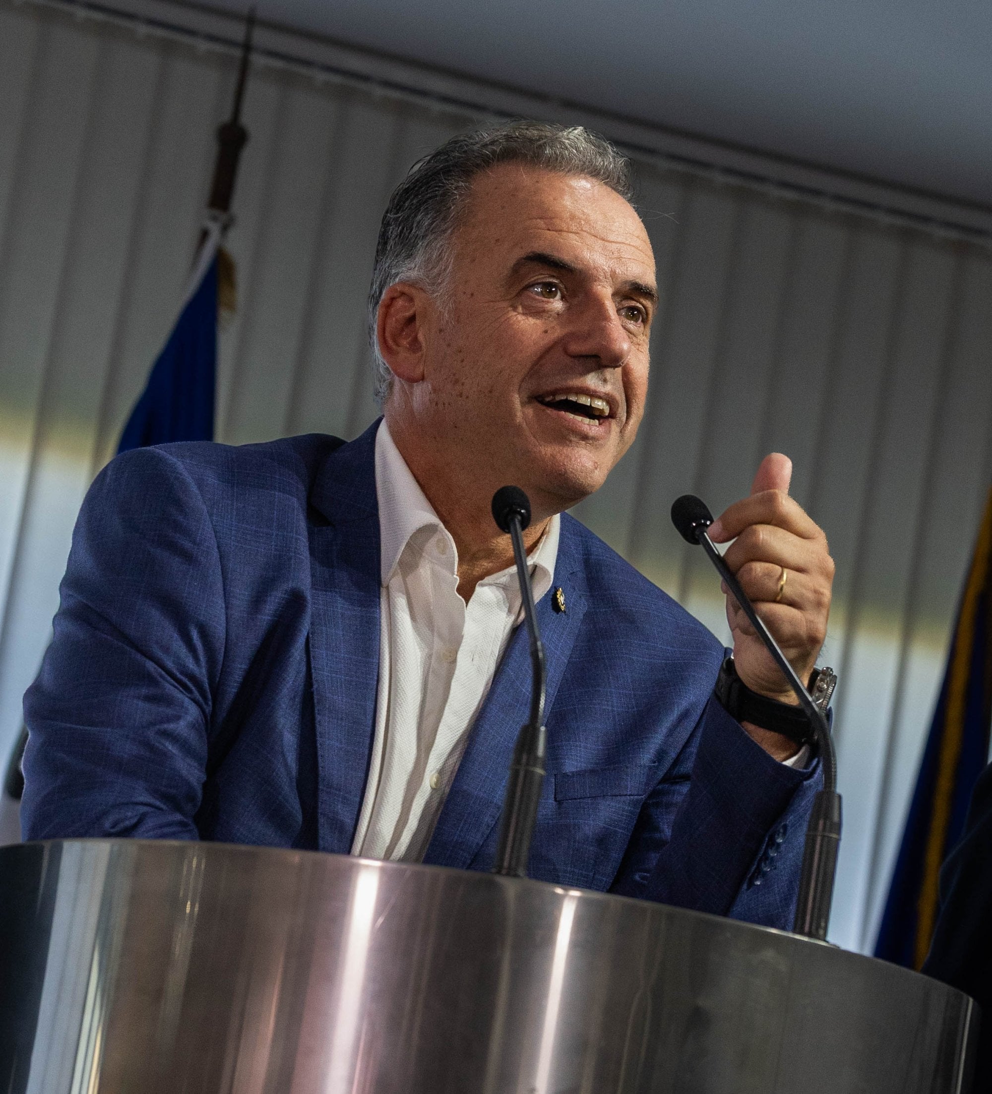 Uruguayan President Yamandu Orsi travelled to Beijing in February at the head of a 150-strong delegation. Photo: EPA Uruguayan President Yamandu Orsi travelled to Beijing in February at the head of a 150-strong delegation. Photo: EPA