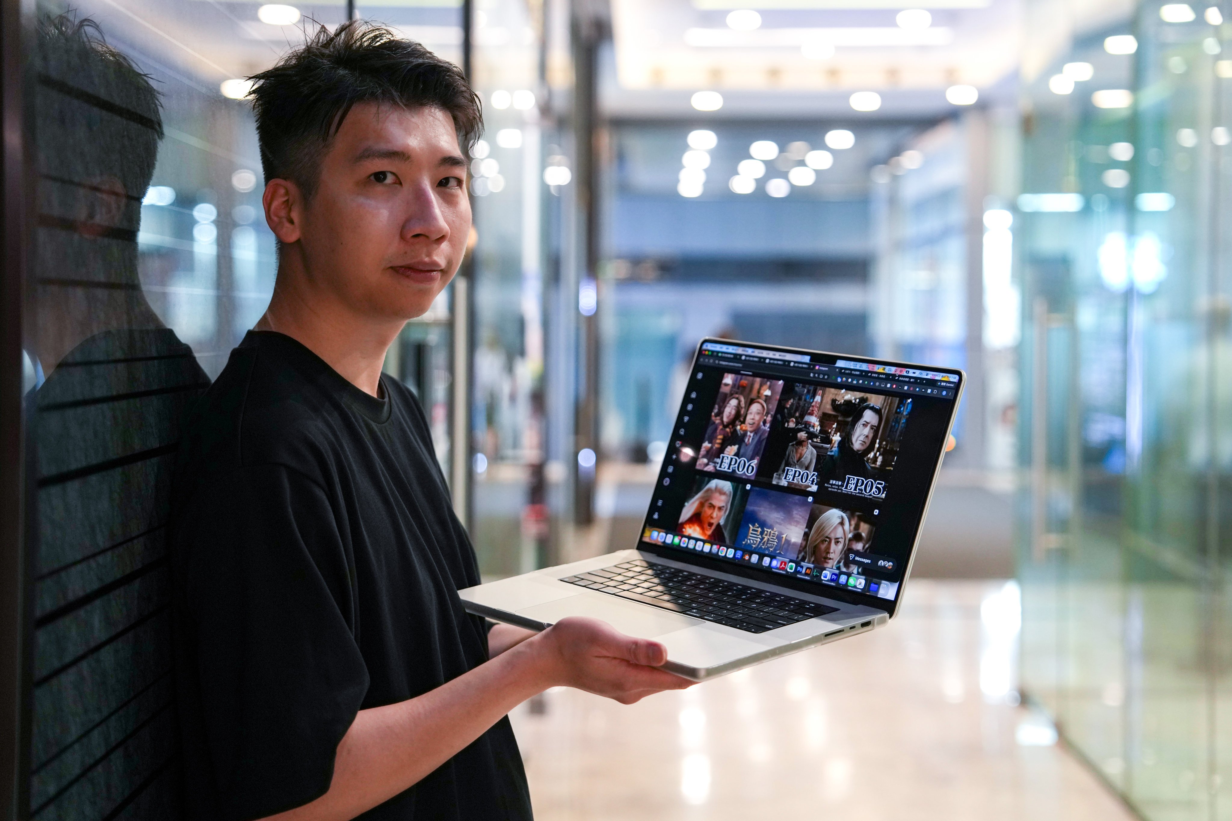 Kenneth Lee makes short videos that cross Hong Kong pop culture with Harry Potter on Instagram and YouTube. He shares how his channel, ChiQSinTV, is a culmination of his life experiences with ADHD. Photo: Sam Tsang