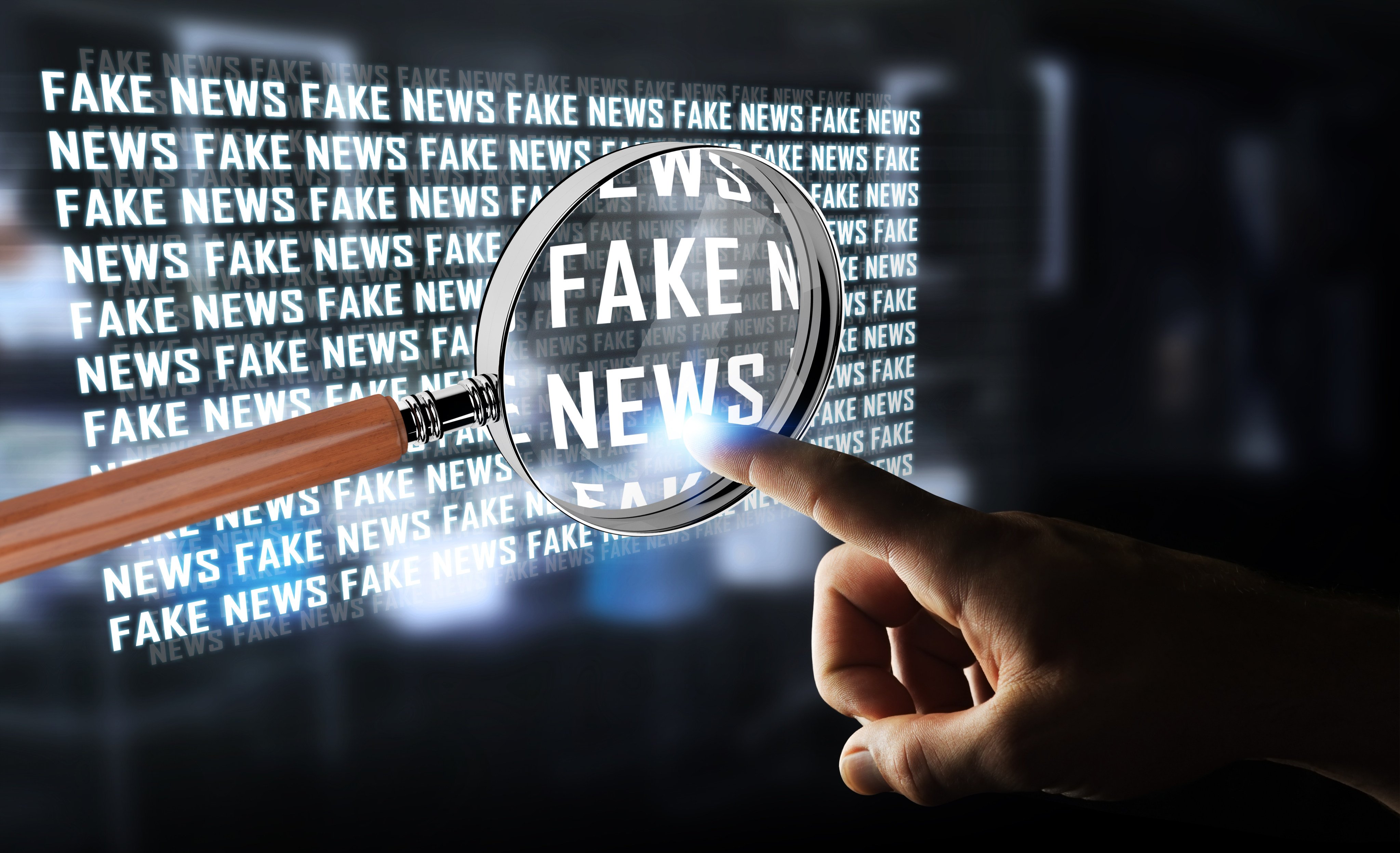 An illustration to show fake news. Under current Indian laws, online platforms are required to label deepfakes as artificial intelligence-generated and allow tracking of such content. Photo: Shutterstock