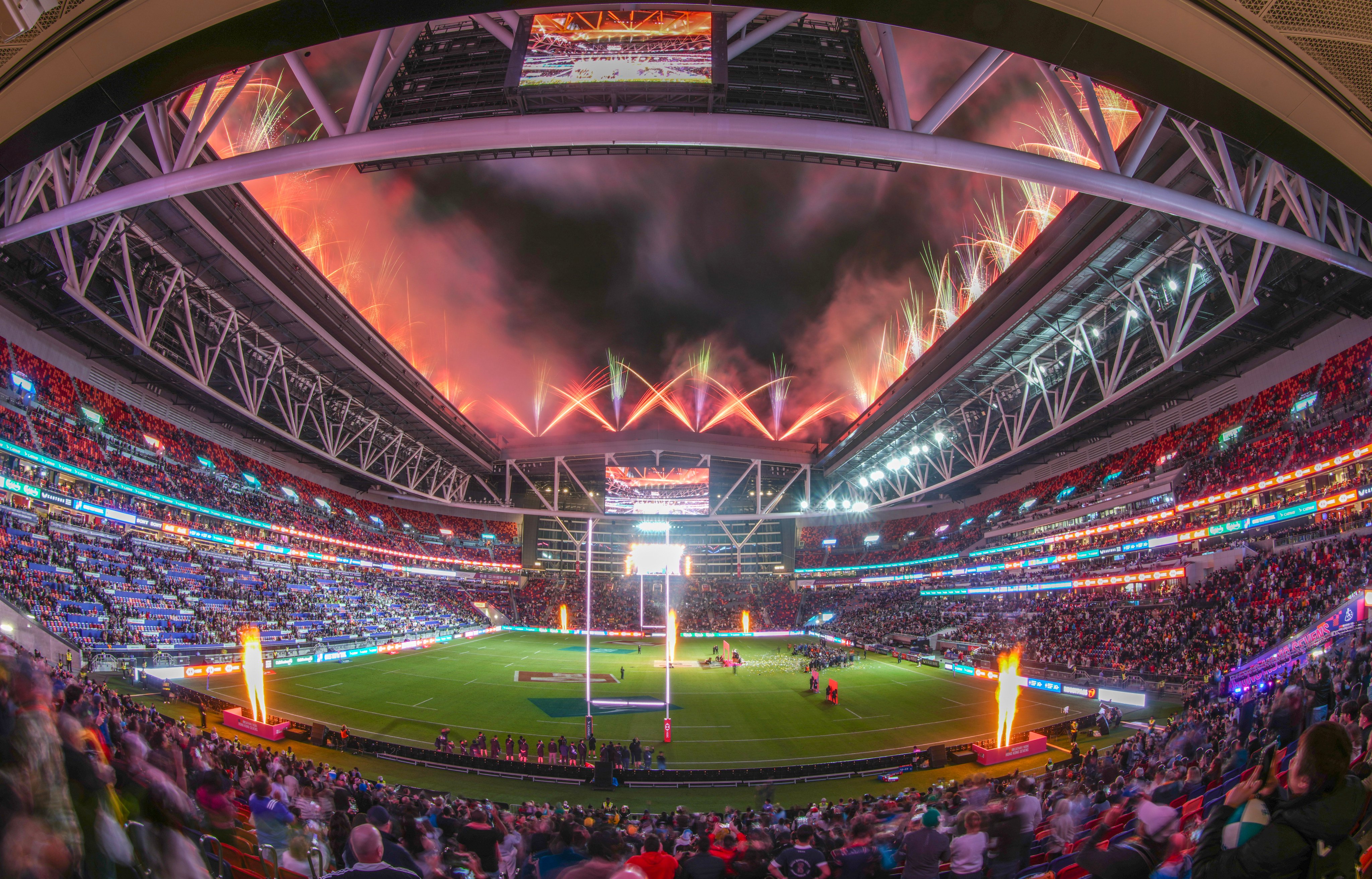 Hong Kong will host the opening leg of the SVNS World Championship from April 9-11 at Kai Tak Sports Park. Photo: Eugene Lee