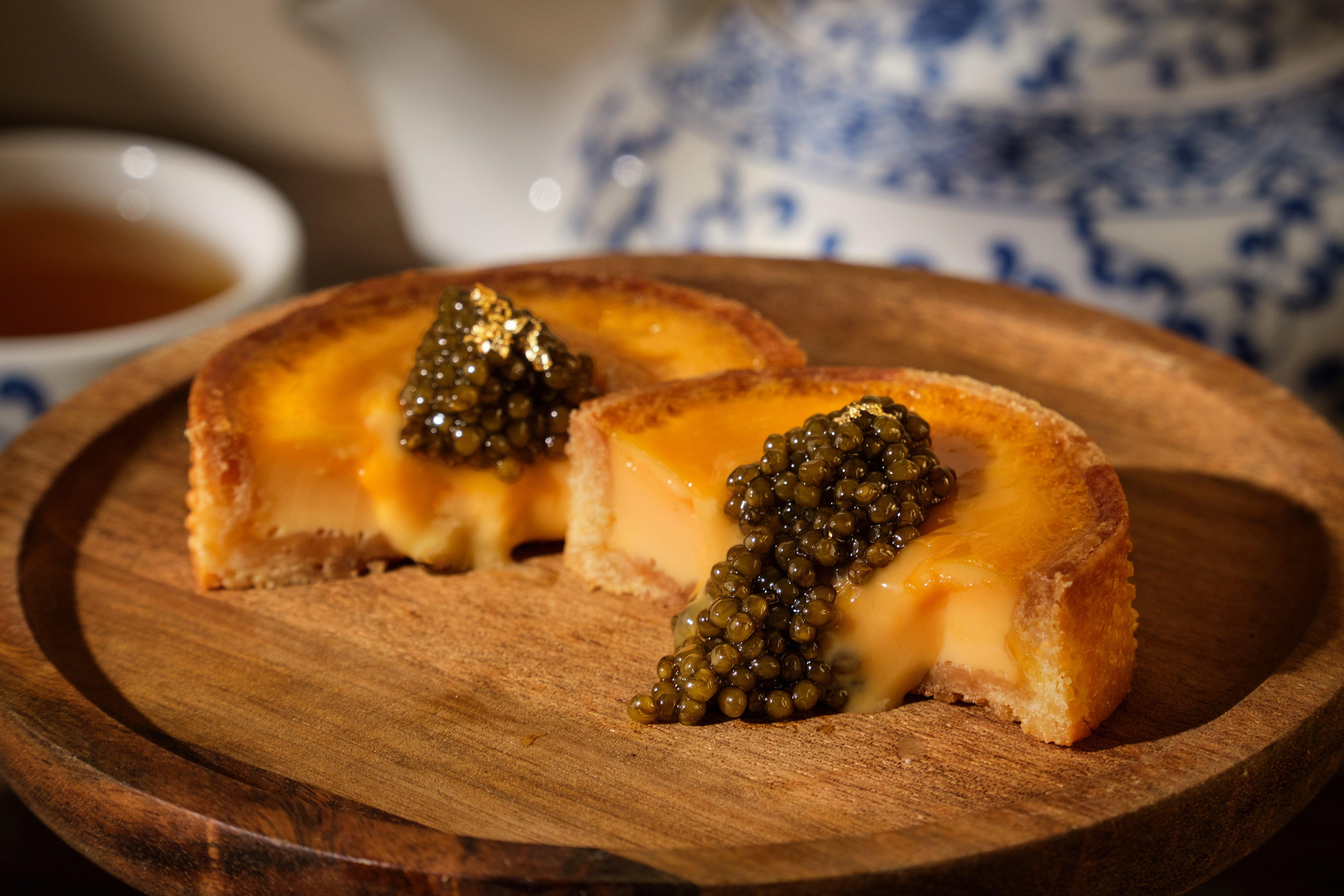 Hong Kong Style Caviar Egg Tart. Photo: Tarte by RH