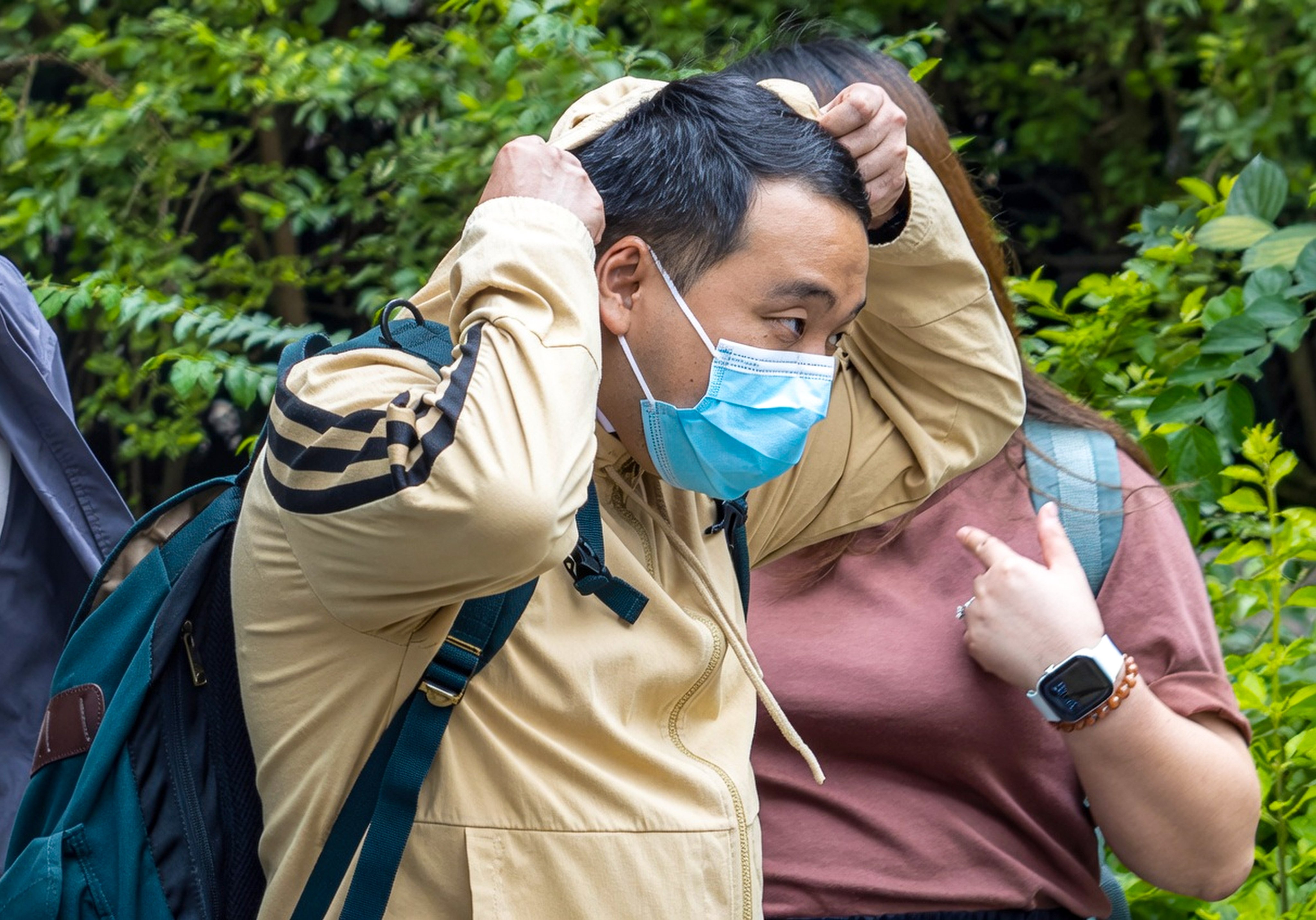 Cheng Hon-sze attends the trial at Tsuen Wan Court in June. Photo: Brian Wong