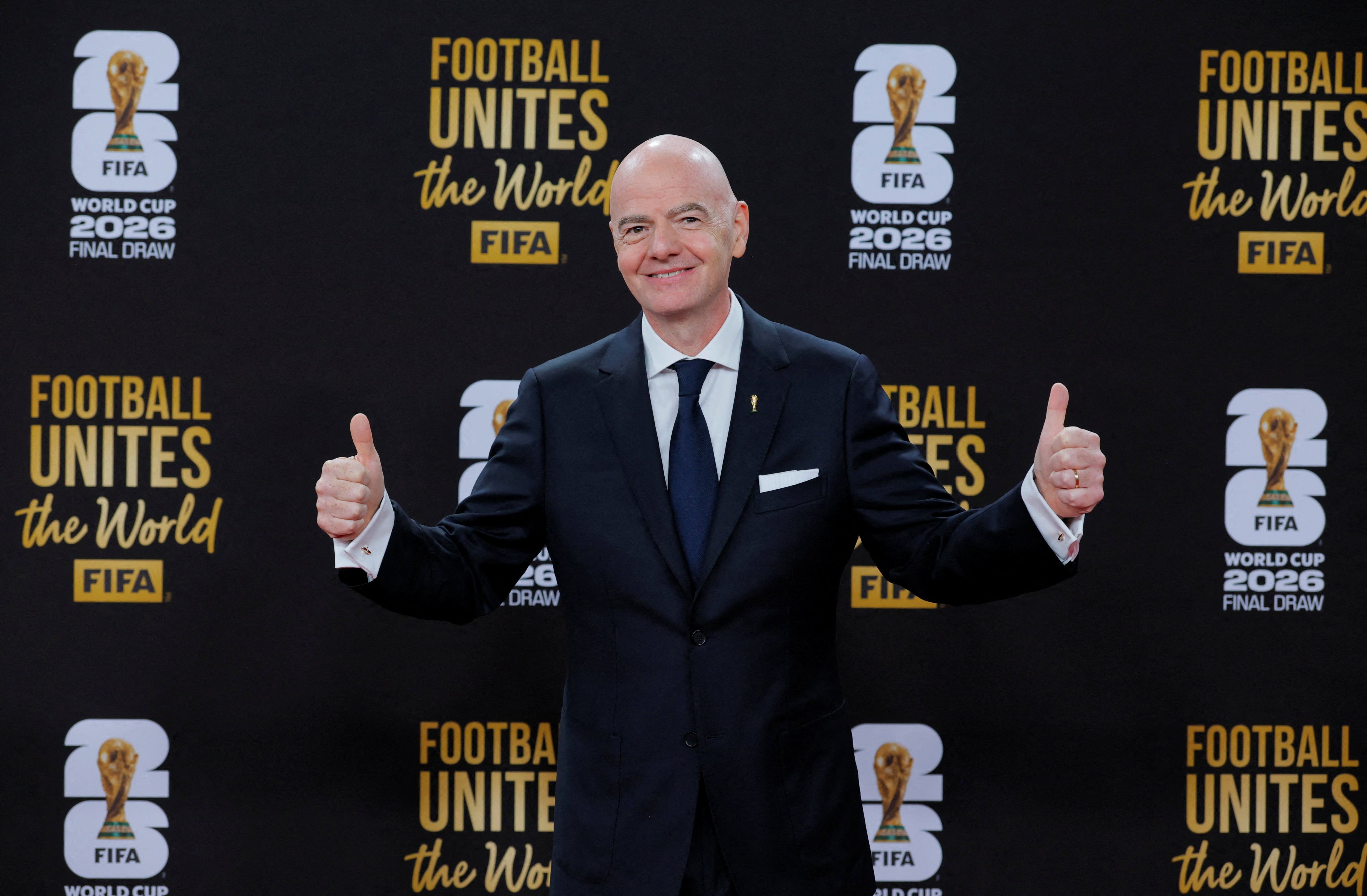 Fifa president Gianni Infantino is preparing a plan to sell the World Cup to American investors. Photo: Reuters